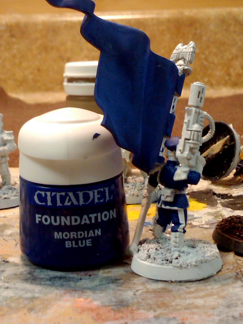 Conversion, Hobby Craft, Imperial Guard, Mordian Iron Guard, Paint Scheme, Warhammer 40,000
