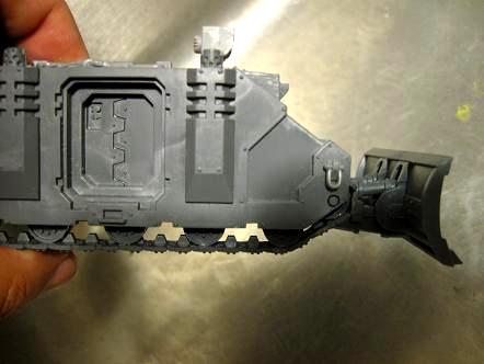 Rhino with Magnatized Dozer Blade
