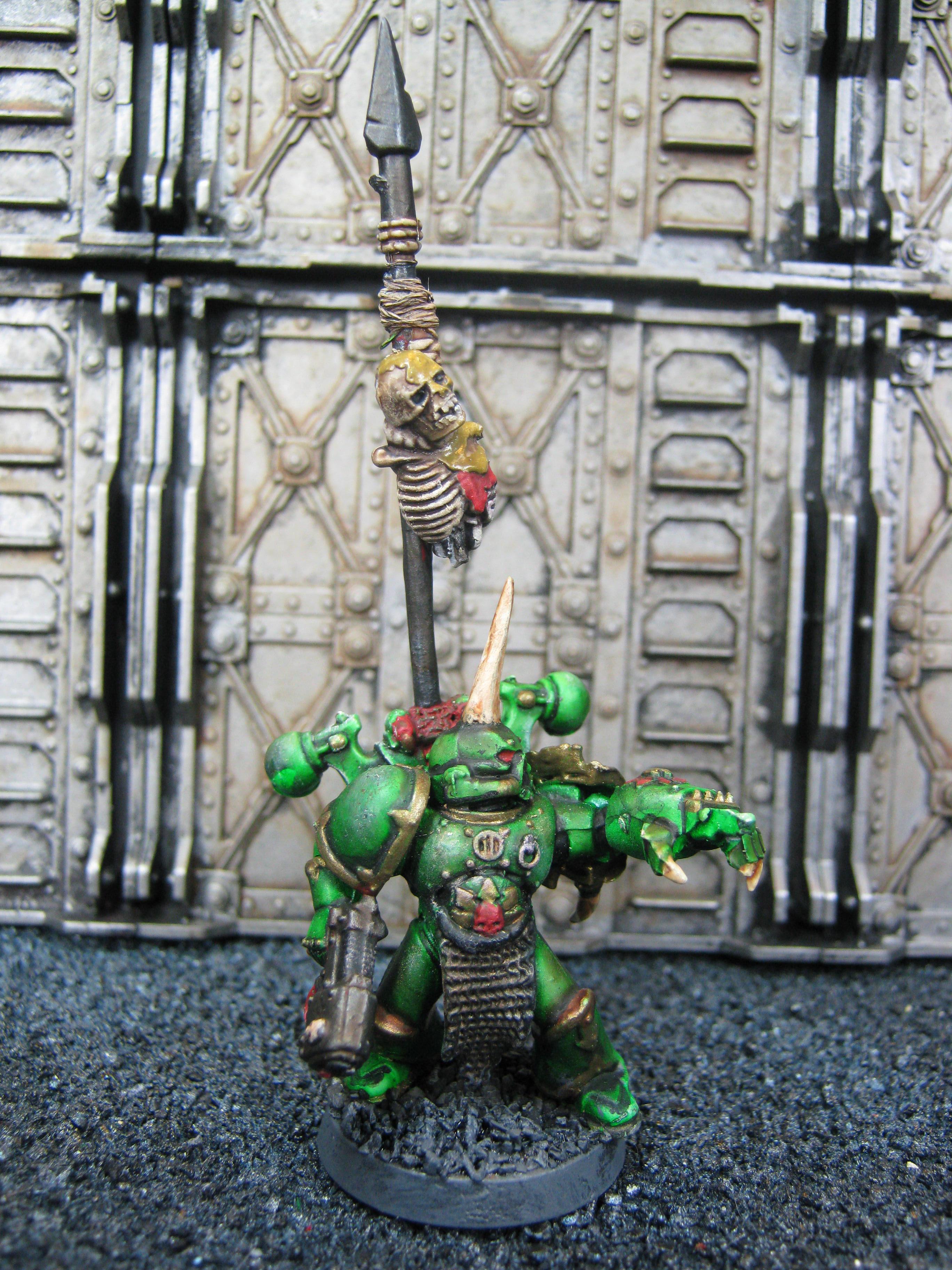 Aspiring Champion, Chaos Space Marines, Death Guard, Plague Marines, Warhammer 40,000
