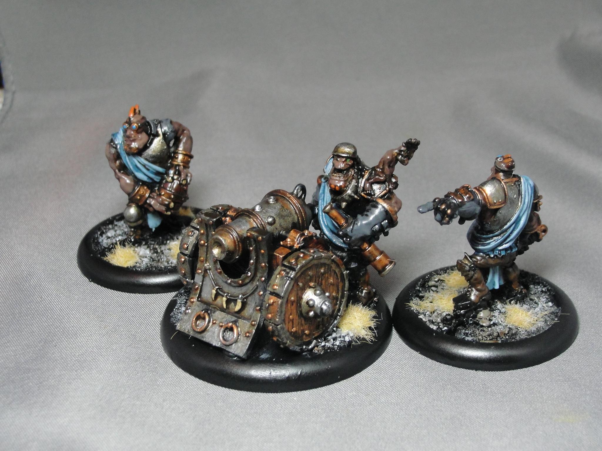 Hordes, Trollbloods, Thumper Cannon Crew