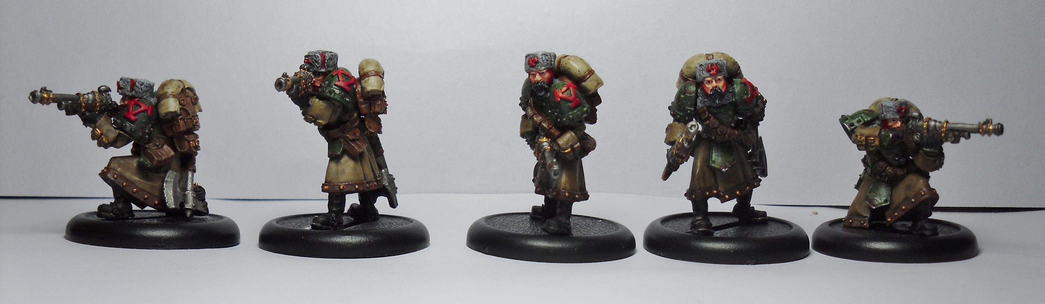 Corp, Guard, Khador, Rifle, Winter