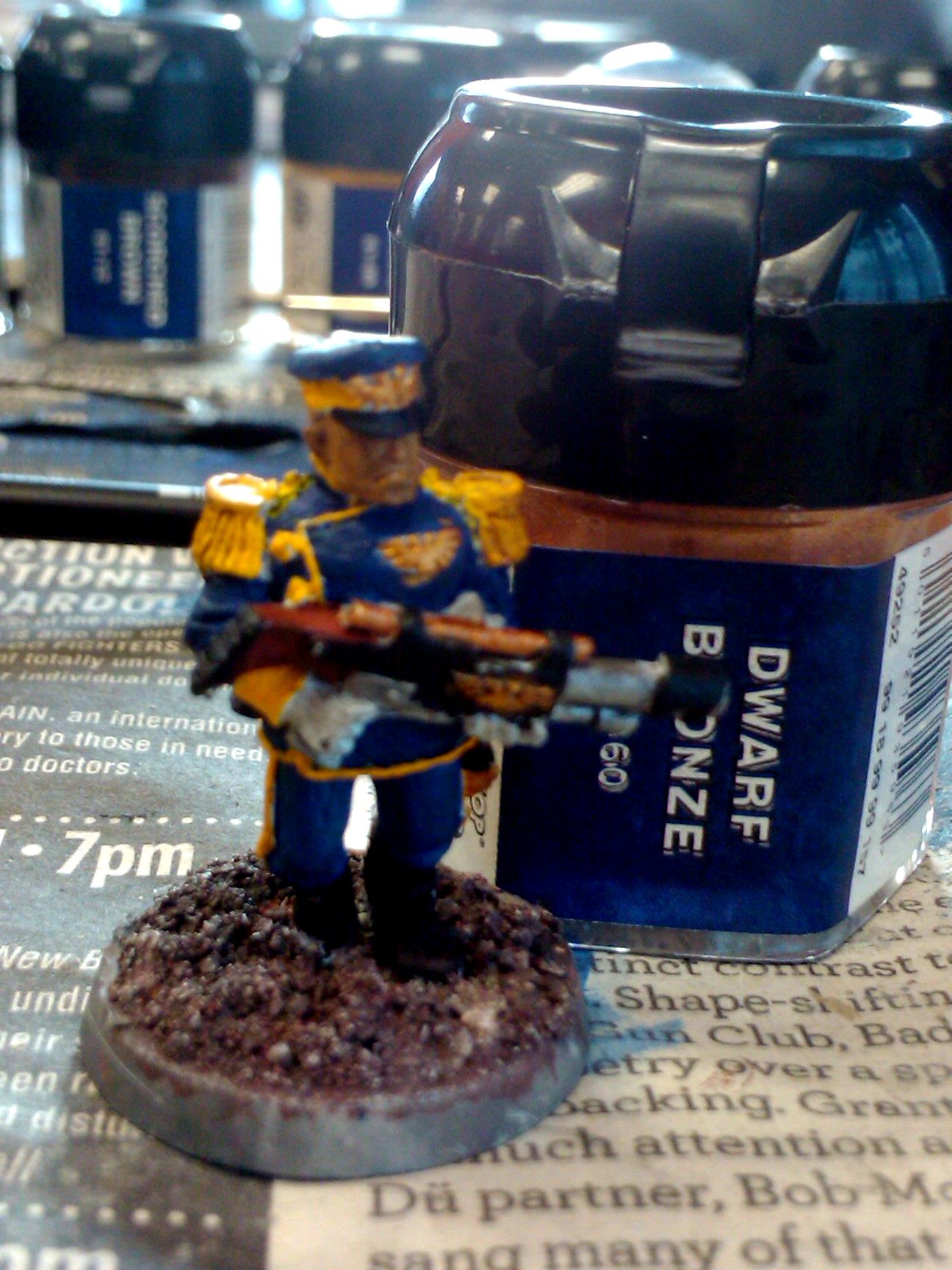 Conversion, Imperial Guard, Mordian Iron Guard, Paint Scheme, Warhammer 40,000
