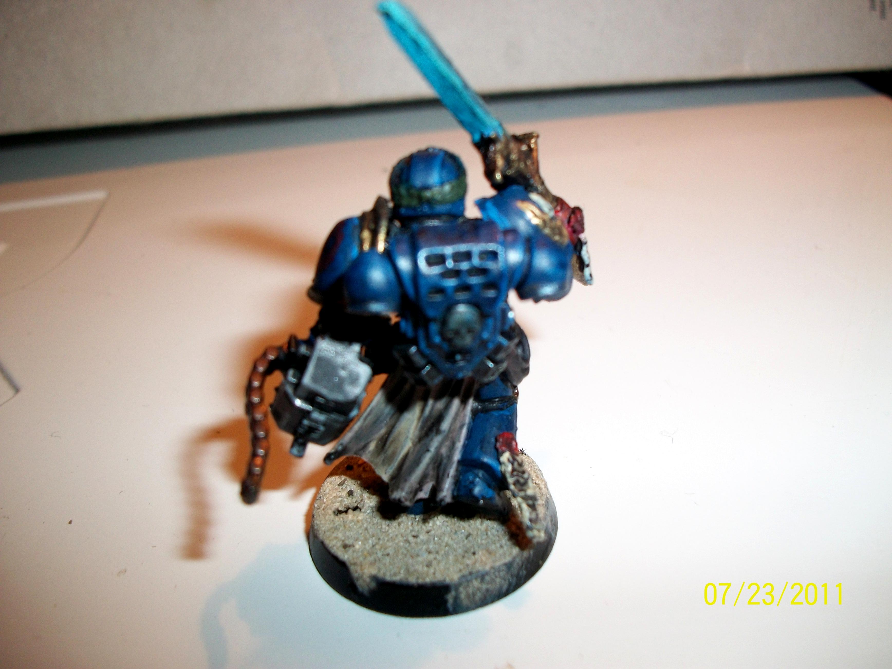 Crimson Fists, crimson fists chapter champion back 