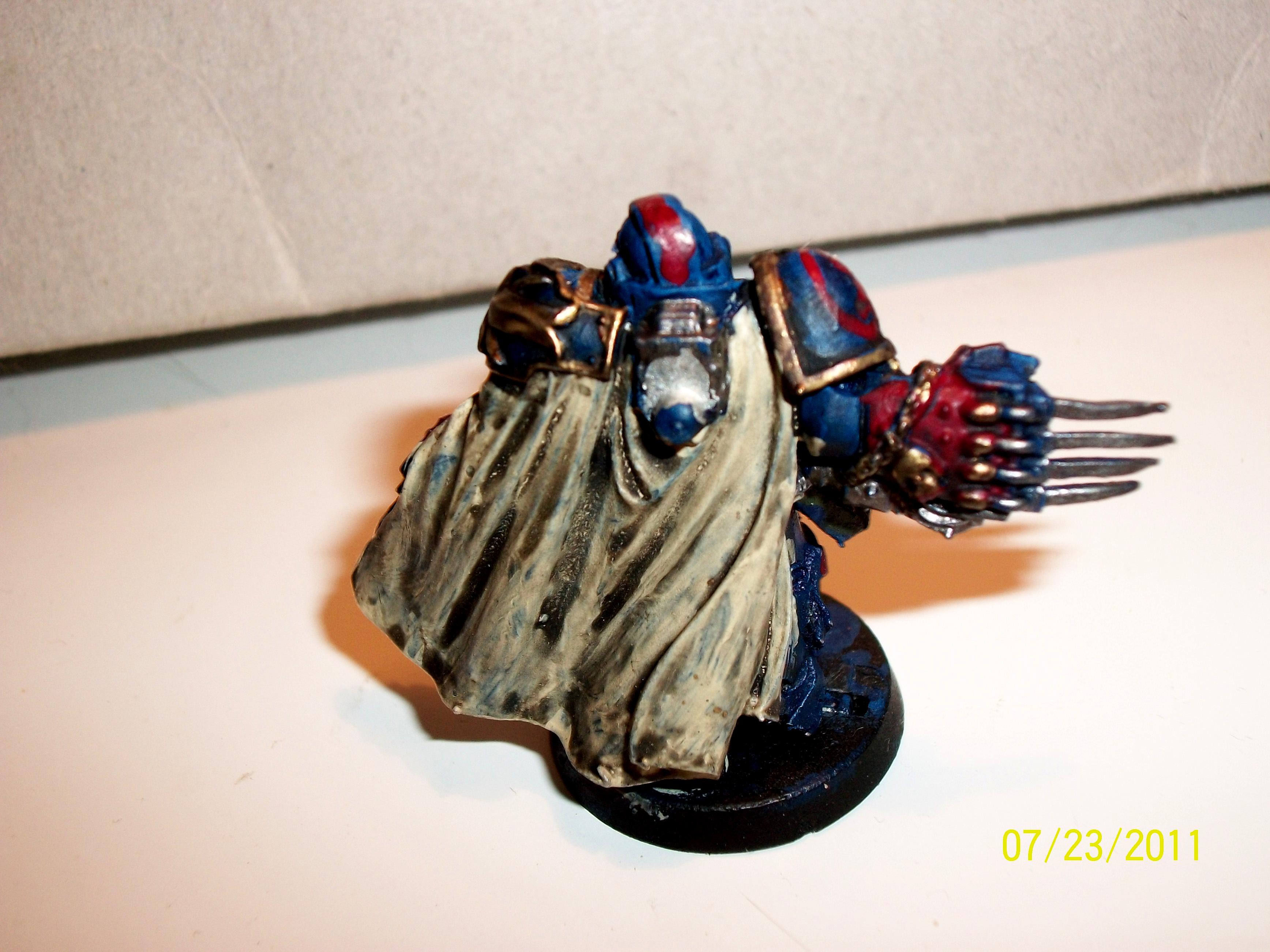 Crimson Fists, crimson fists captain back 