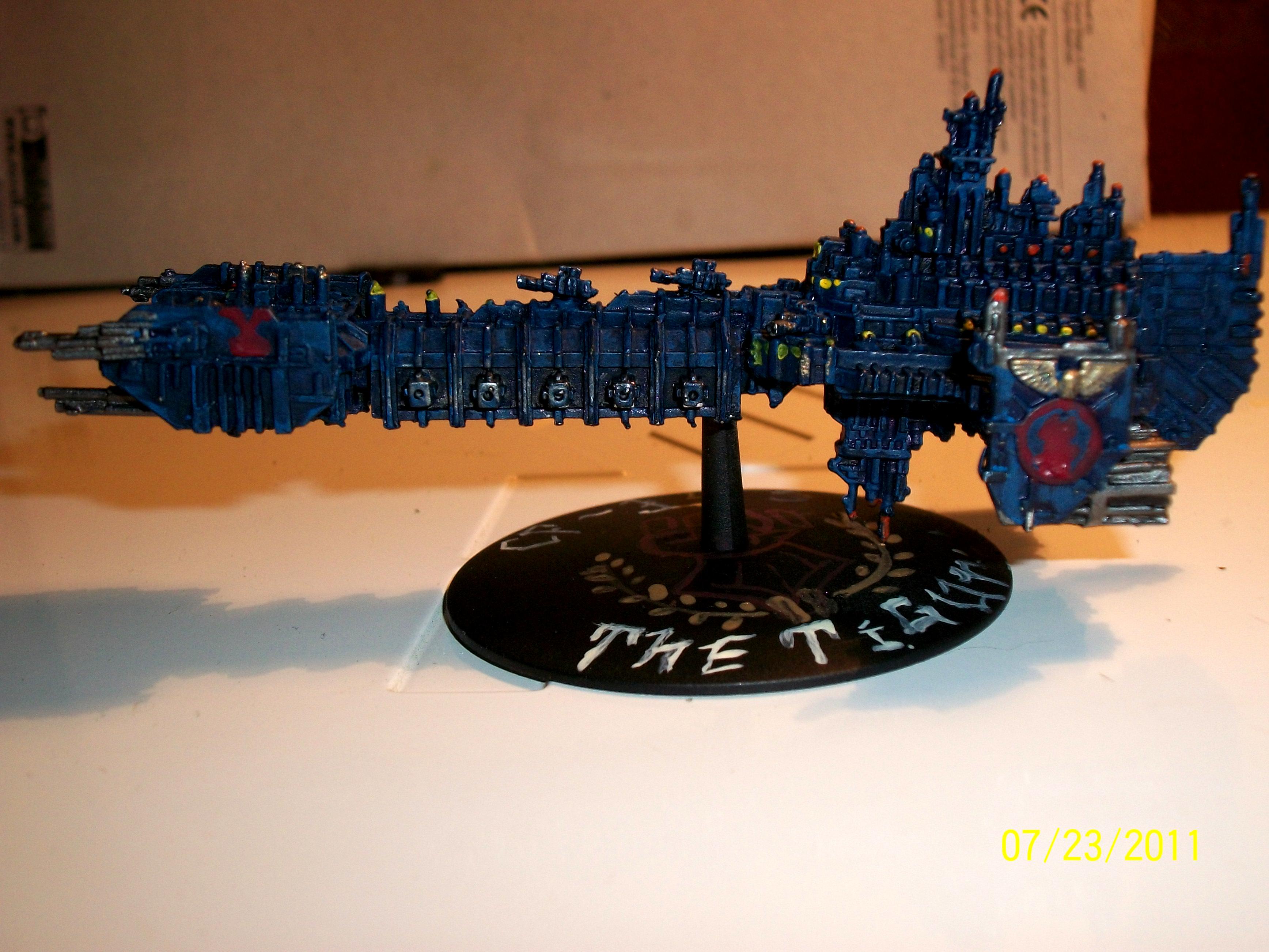 Crimson Fists, crimson fists battlebarge left