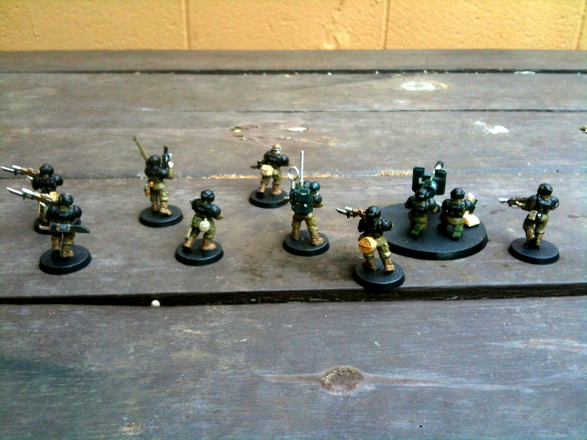 Imperial Guard, Full Squad (Back)