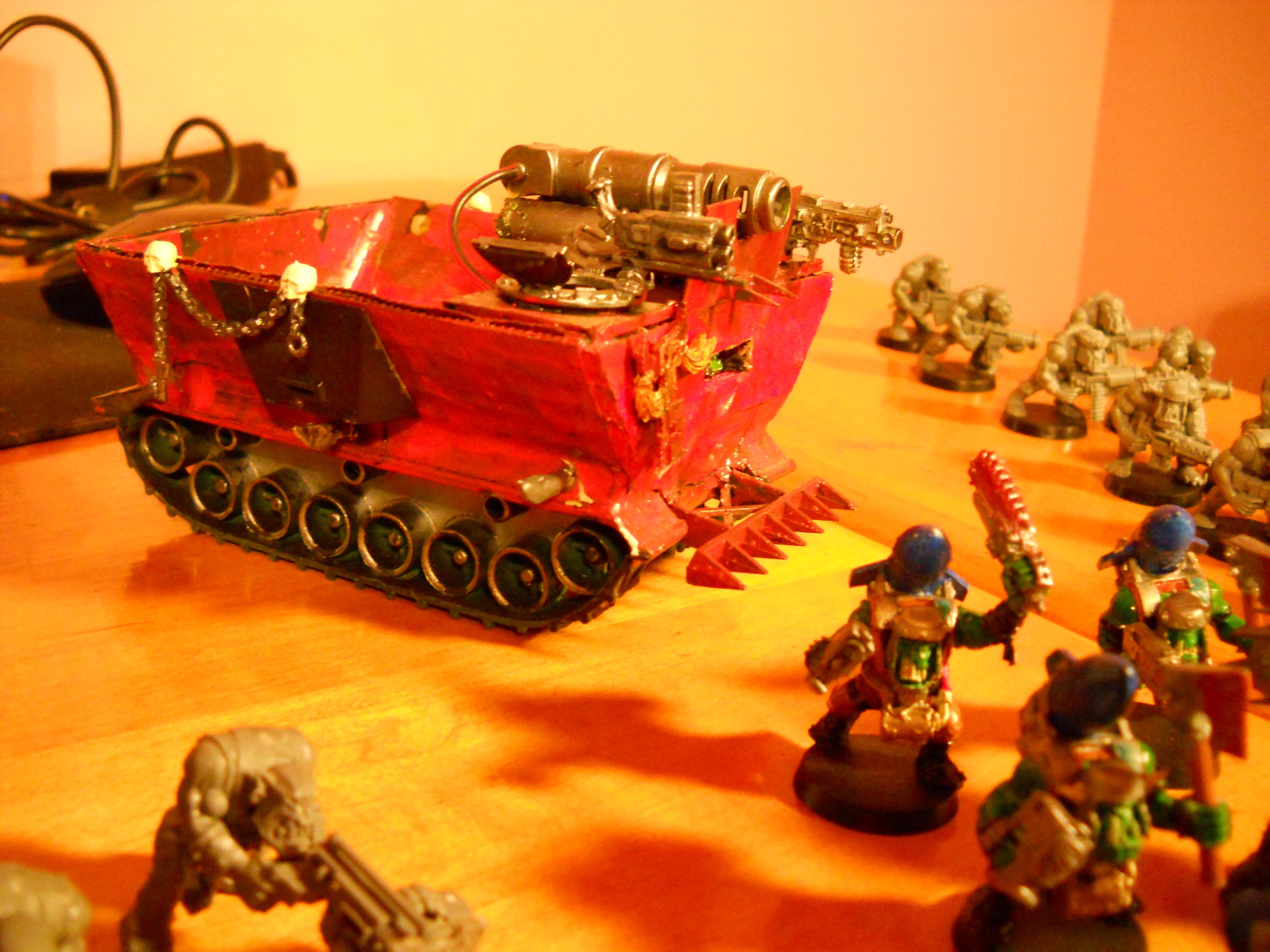 scratchbuilt battlewagon