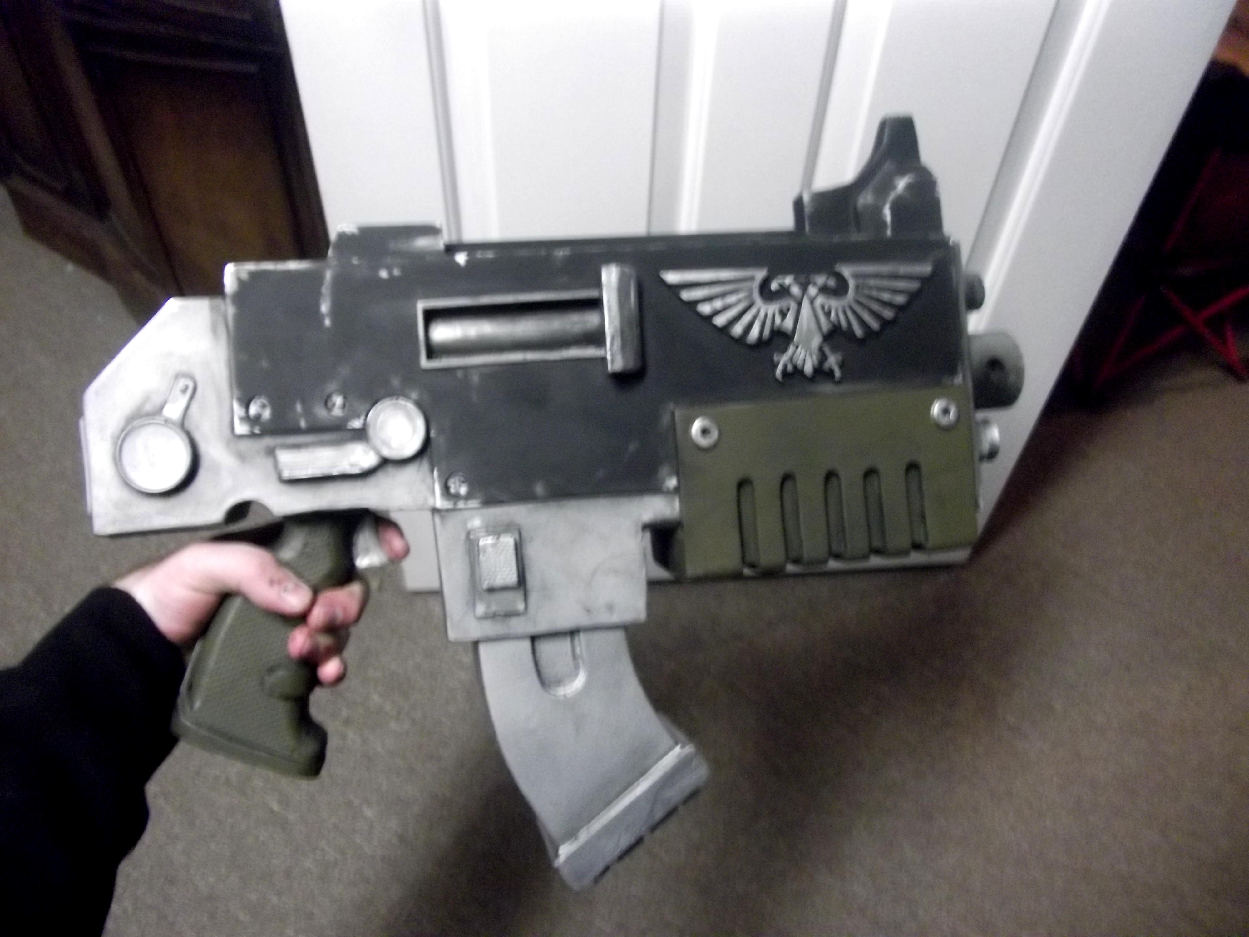 Bolter, Boltgun, Cosplay, Real Life, Scatch Built