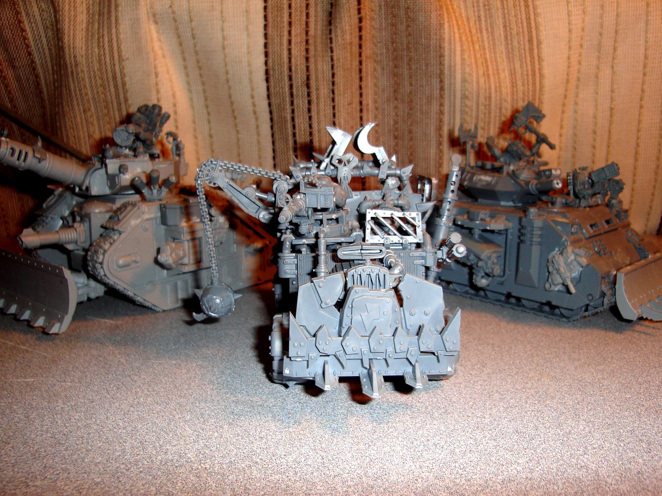 Orks, Vehicle, 2 Tanks 1 Trukk