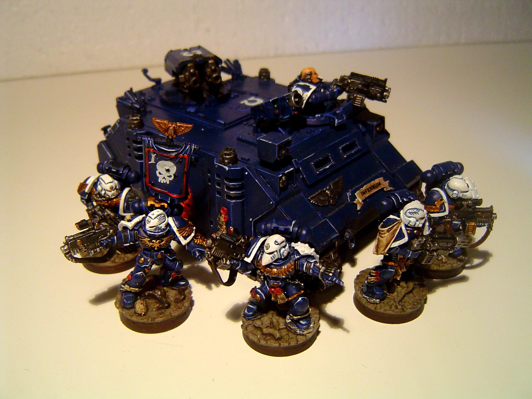 Fists Of Calth, Razorback, Space Marines, Ultramarines, Warhammer 40,000