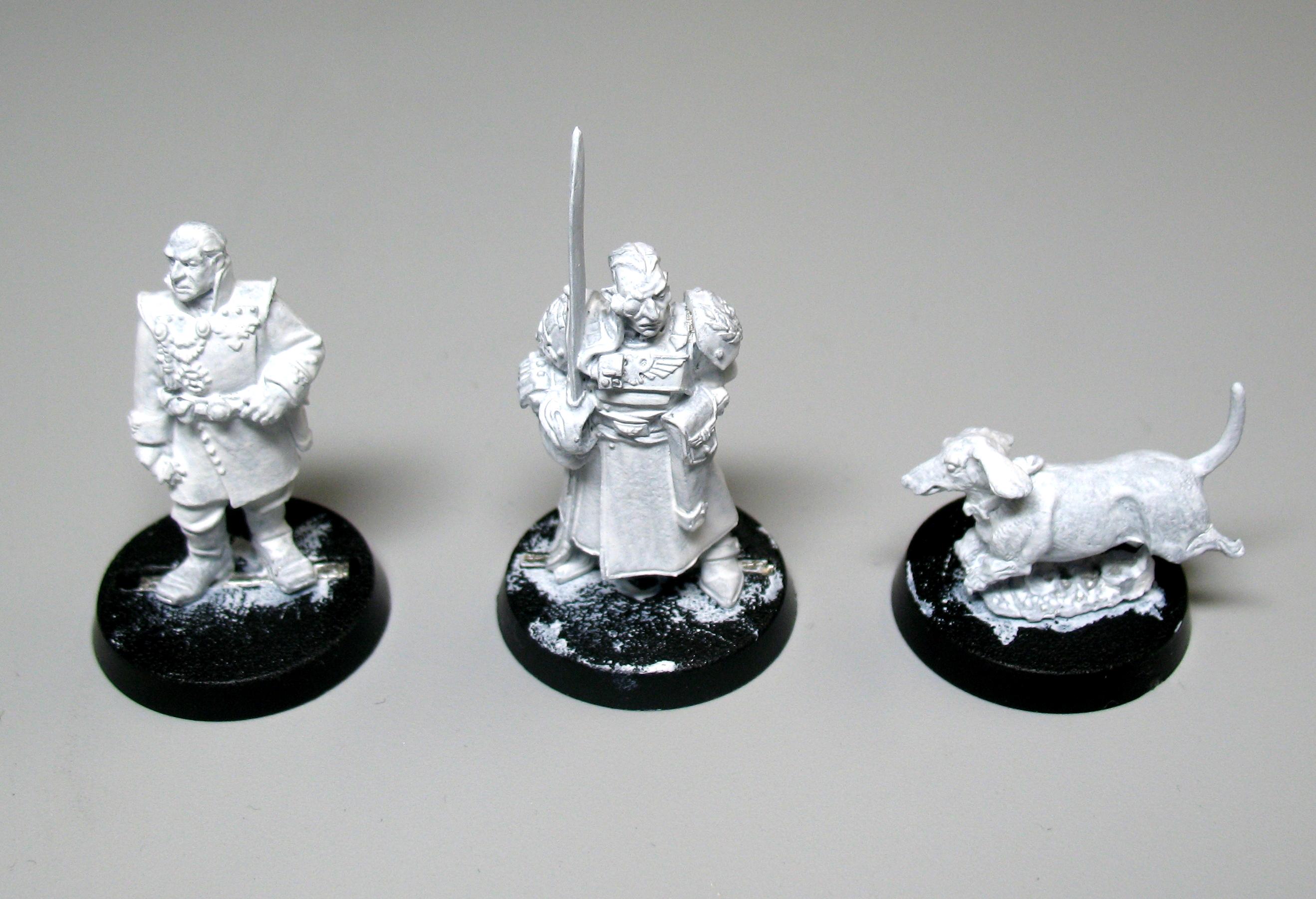 Cadians, Command Squad, Company Commander, Games Workshop, Imperial Guard, Officer Of The Fleet, Warhammer 40,000, Work In Progress