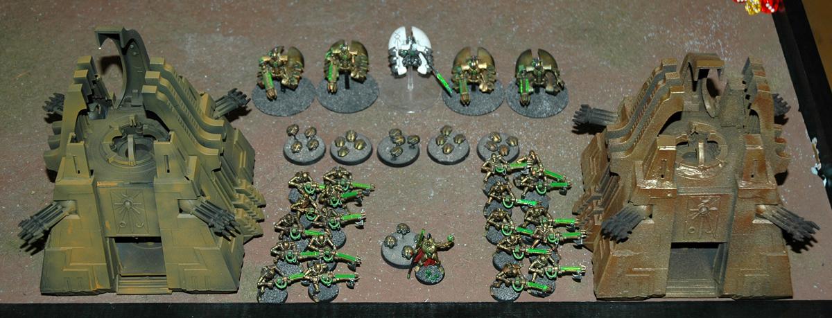 Battle Report, Necrons, Orks, Warhammer 40,000