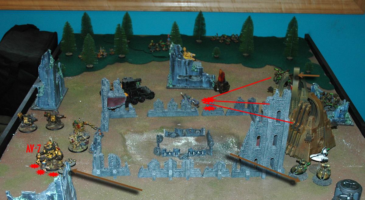 Battle Report, Necrons, Orks, Warhammer 40,000