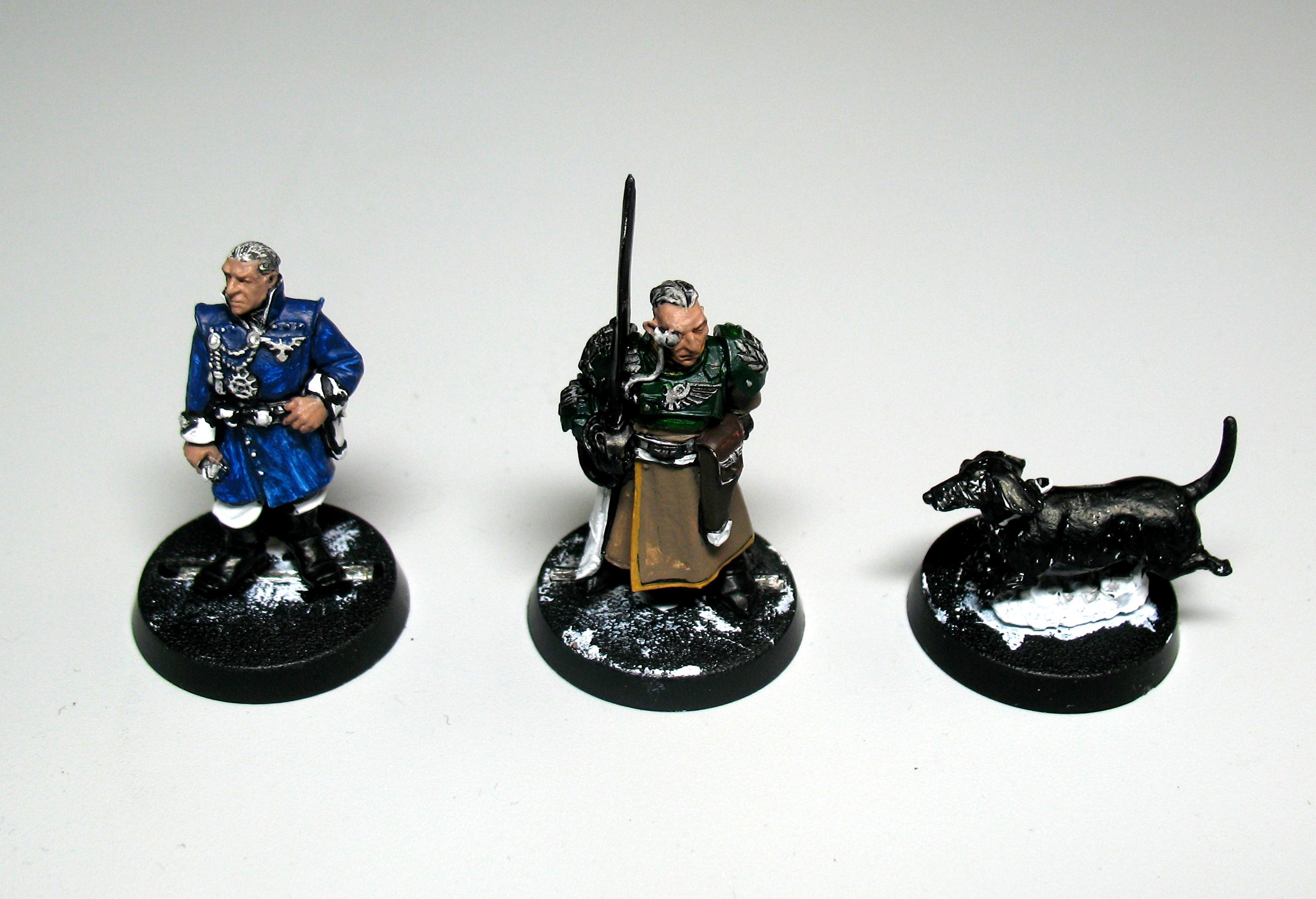 Cadians, Command Squad, Company Commander, Games Workshop, Imperial Guard, Officer Of The Fleet, Warhammer 40,000, Work In Progress
