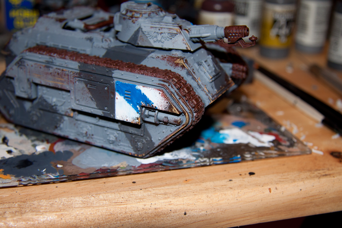 Hellhound, Imperial Guard, Weathering Steps