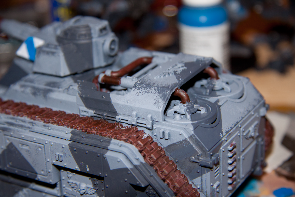 Hellhound, Imperial Guard, Weathering Steps