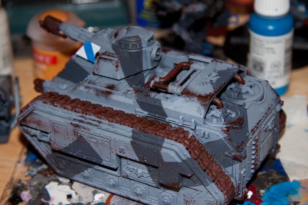 Hellhound, Imperial Guard, Weathering Steps