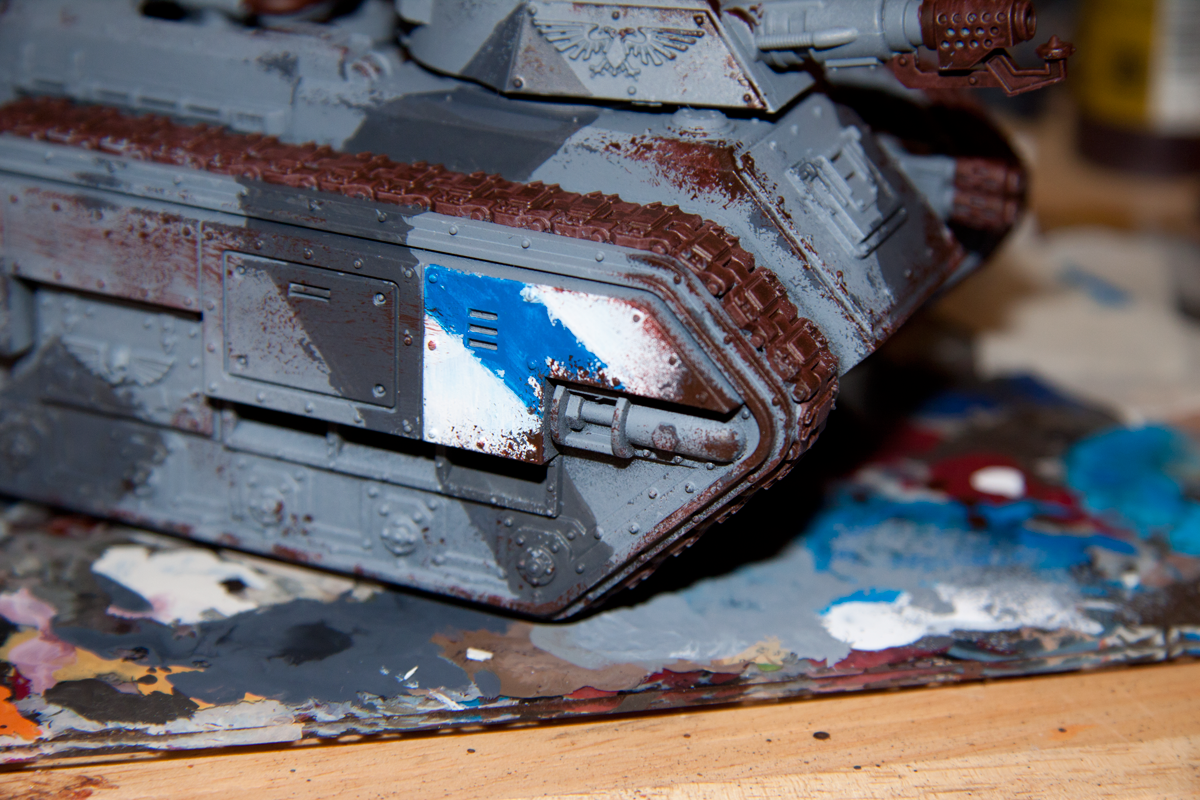 Hellhound, Imperial Guard, Weathering Steps