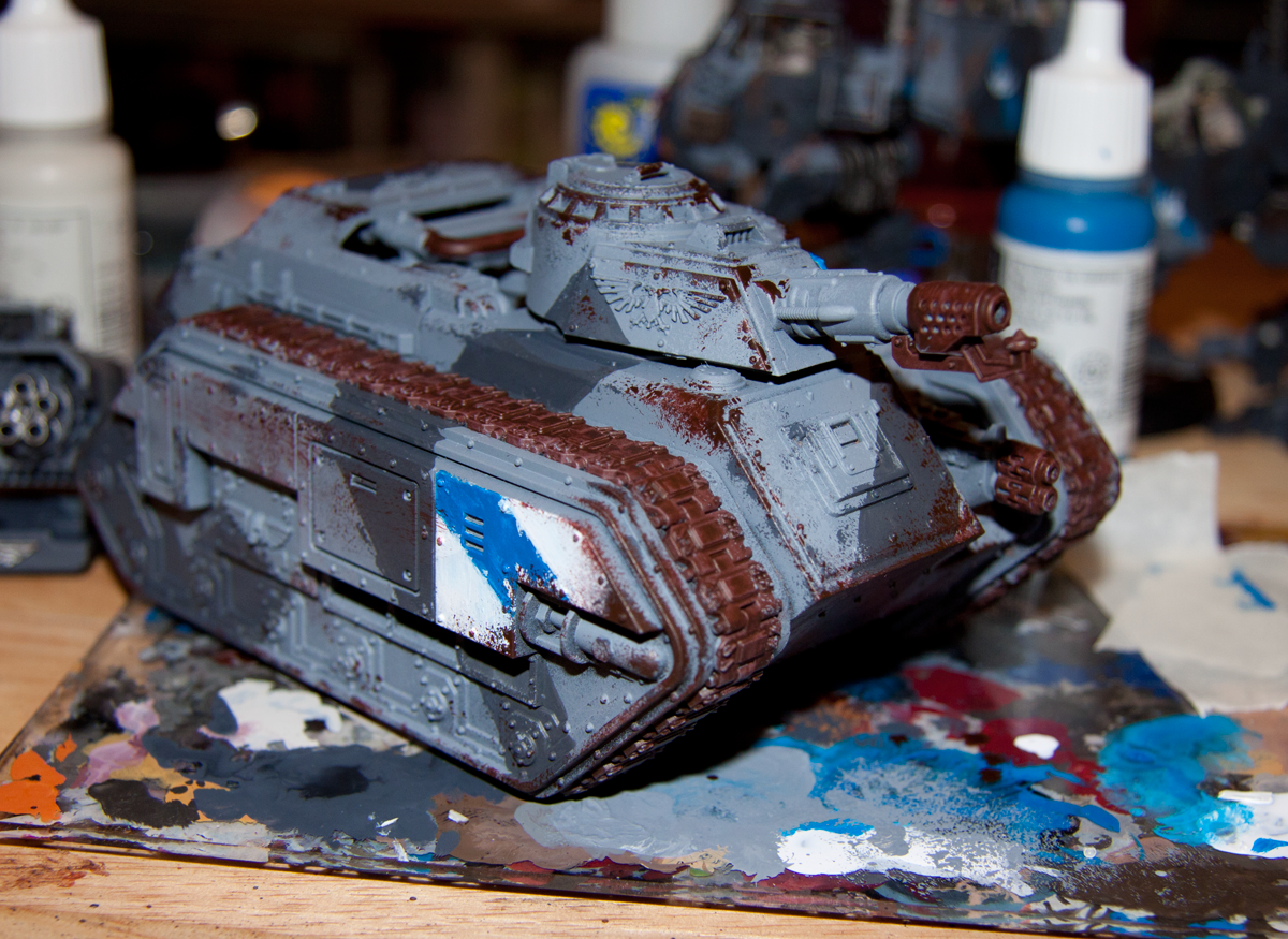 Hellhound, Imperial Guard, Weathering Steps