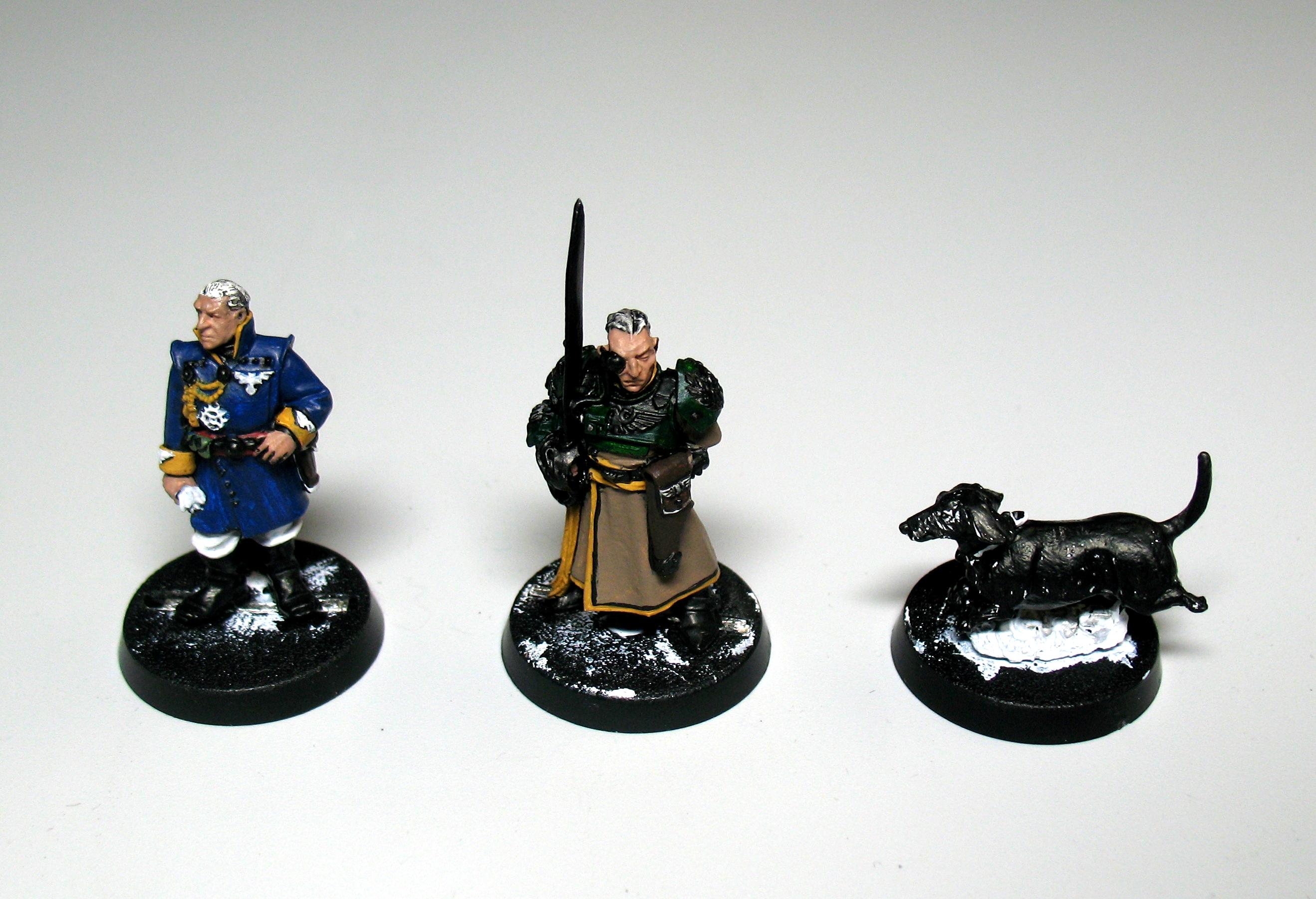 Cadians, Command Squad, Company Commander, Games Workshop, Imperial Guard, Officer Of The Fleet, Warhammer 40,000, Work In Progress