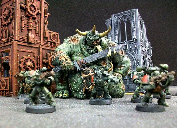 Chaos, Daemons, Nurgle, Warhammer 40,000
