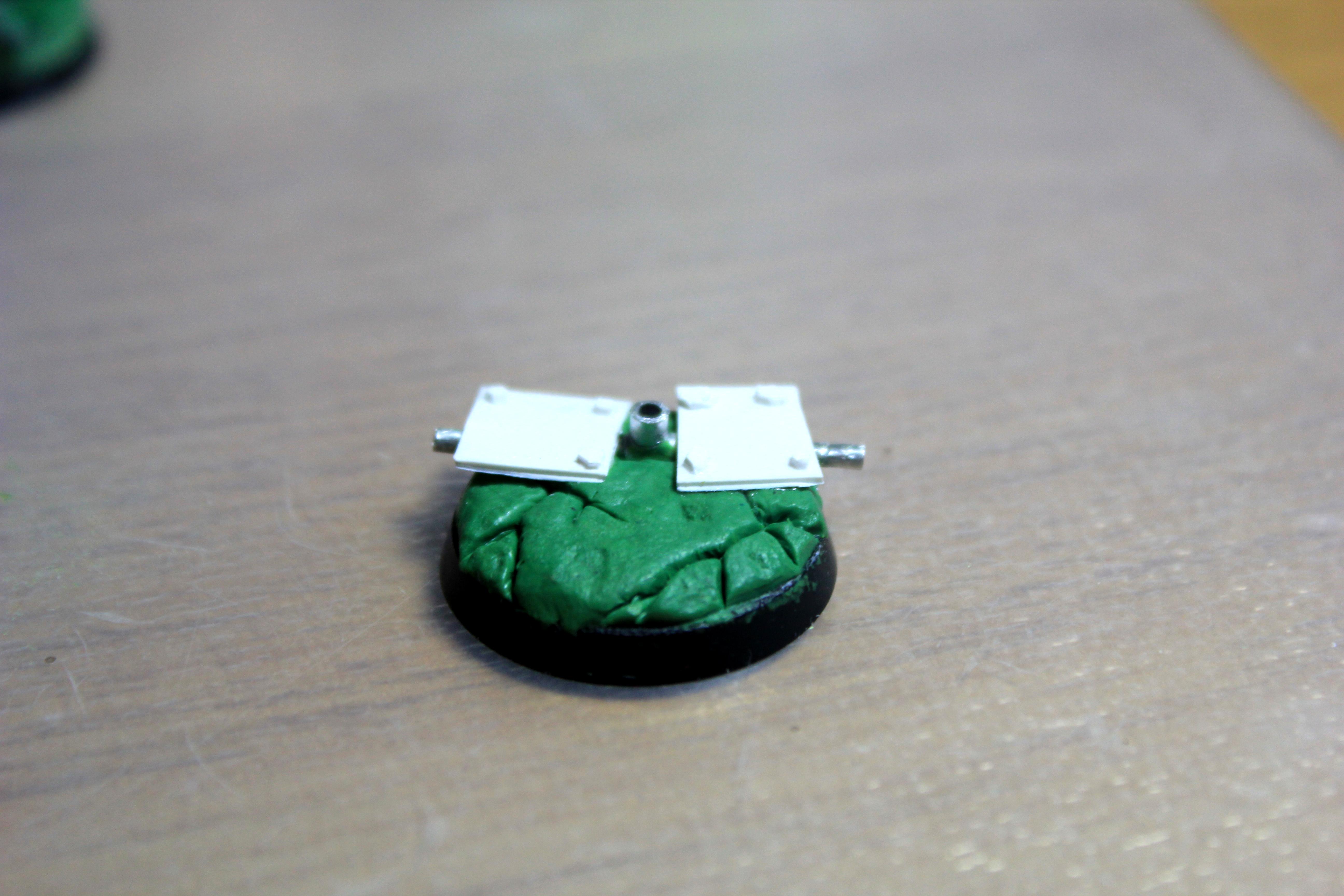 Base, Iron Hands, Oil Fire, Pipe, Space Marines, Warhammer 40,000, Work In Progress