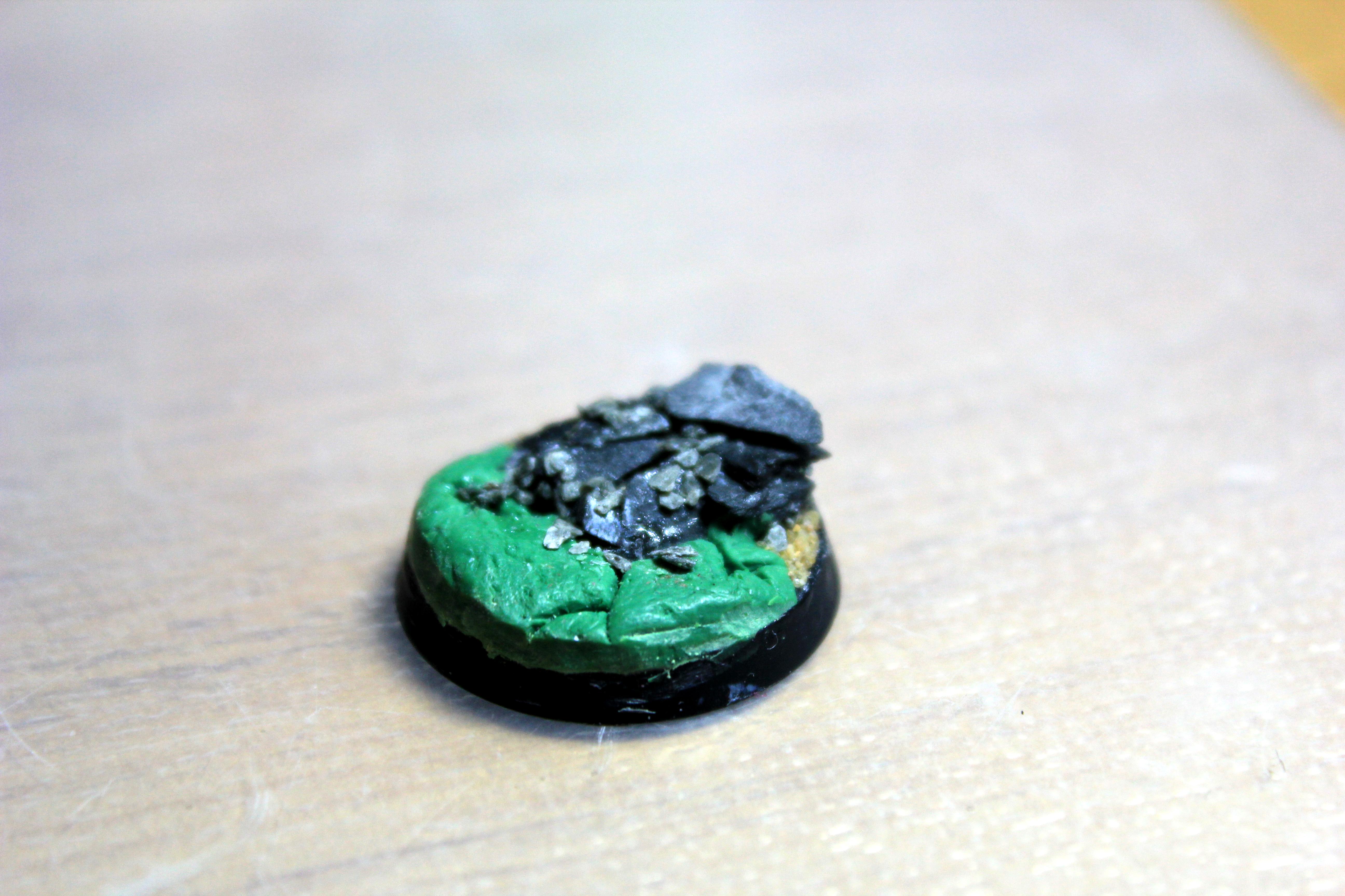 Base, Iron Hands, Outcrop, Rocks, Space Marines, Warhammer 40,000, Work In Progress