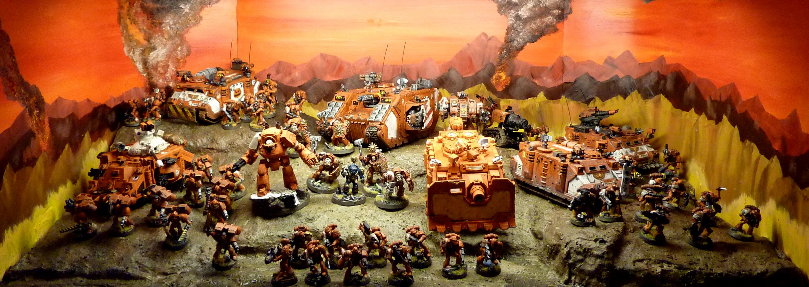 Armies On Parade, Group, Space Marines, Warhammer 40,000