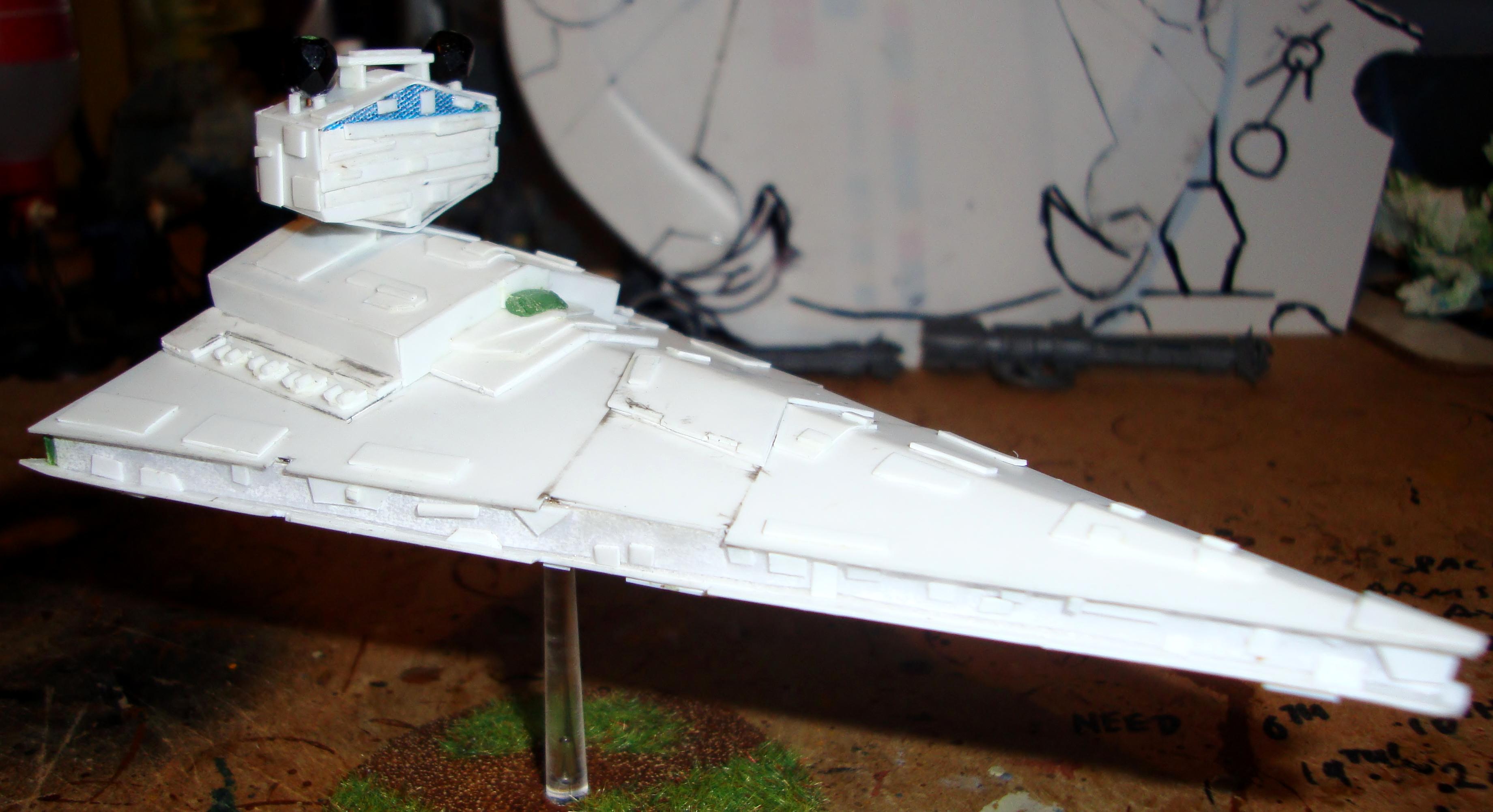 Imperial, Scratch Build, Star Destroyer, Star Wars