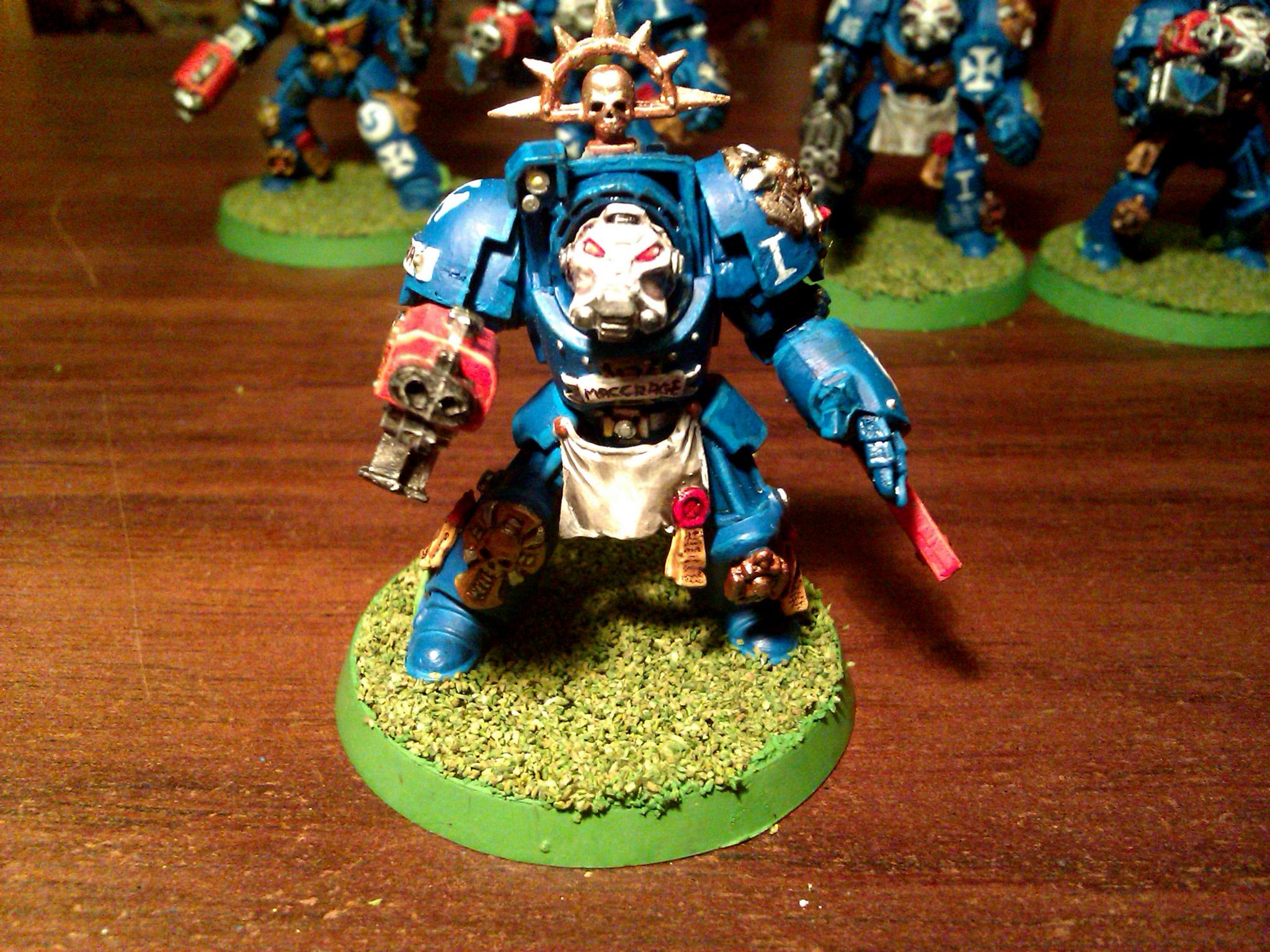 Chain-fist, Storm-bolter, Terminator Armor