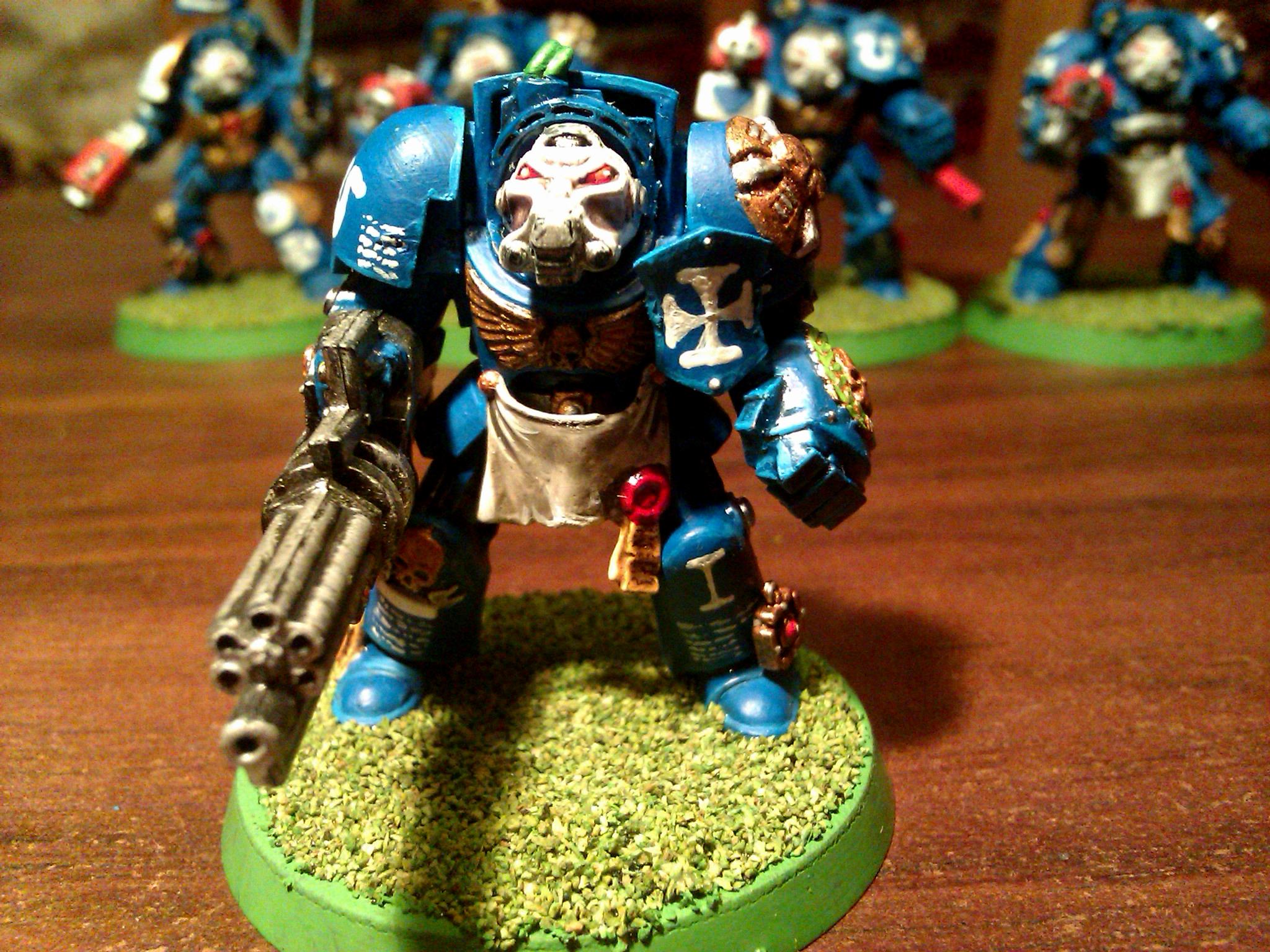 Assault Cannon, Power Fist, Terminator Armor