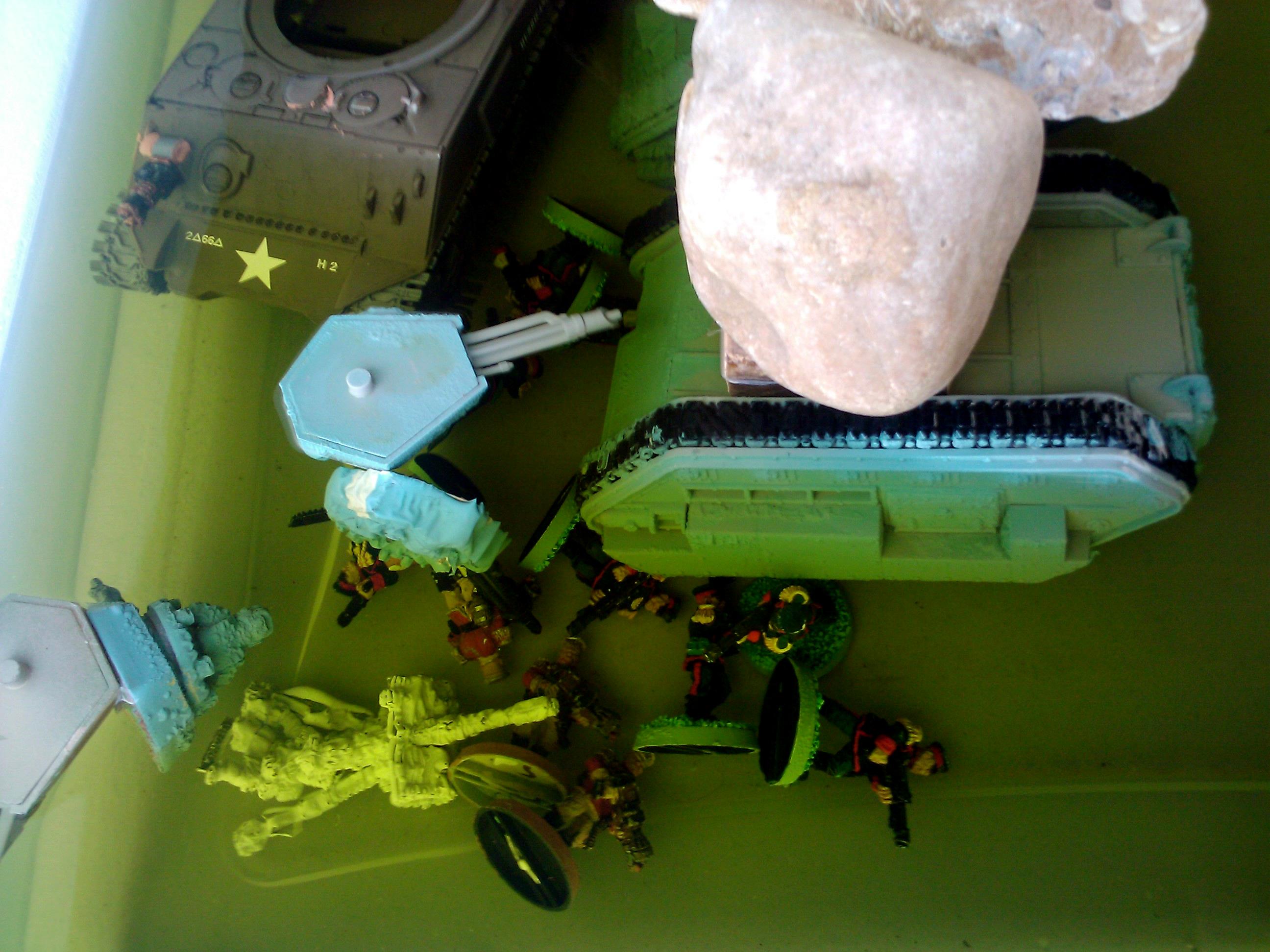 Conversion, Hobby Craft, Imperial Guard, Mordian Iron Guard, Paint Scheme, Warhammer 40,000