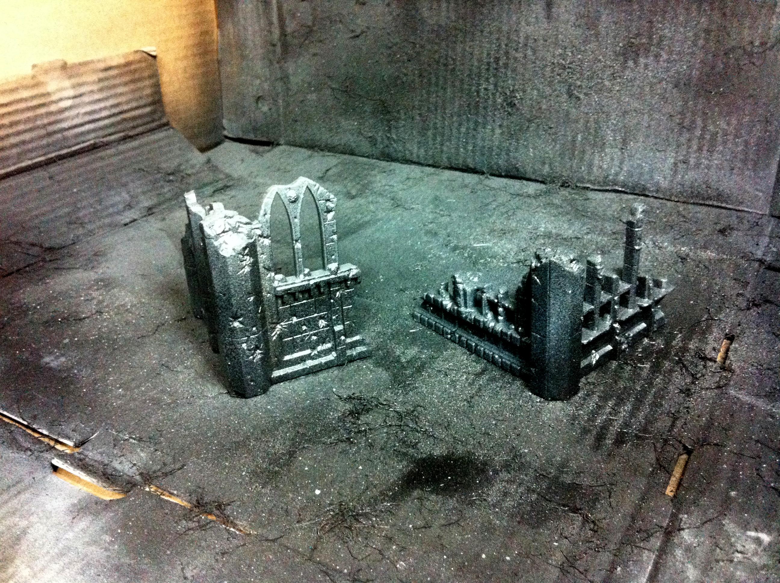 Buildings, Ruins, Terrain, Work In Progress