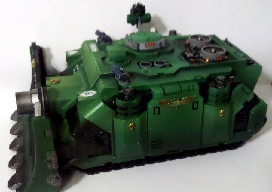 Aurora Chapter, Space Marines, Tank, Vindicator, Warhammer 40,000