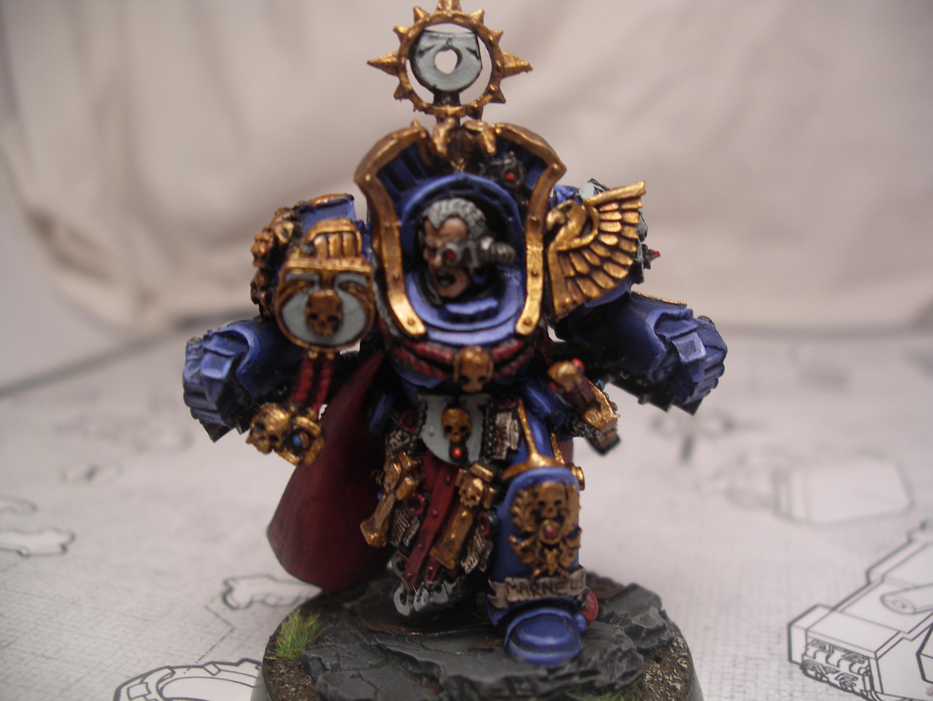 Marenus  Calgar, Space Marines, Terminator Armor, Warhammer 40,000