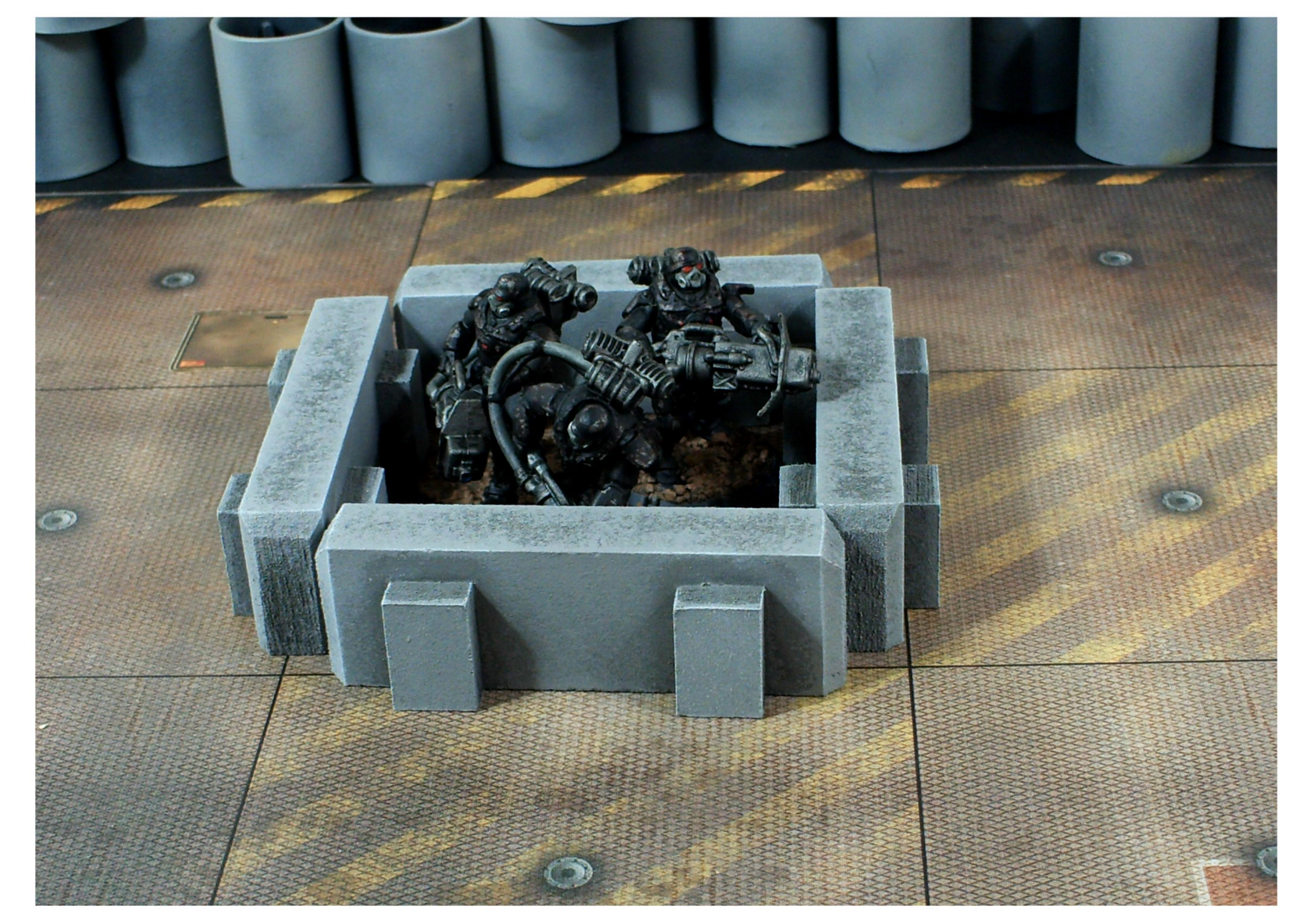 Dust Tactics, Necromunda, Terrain
