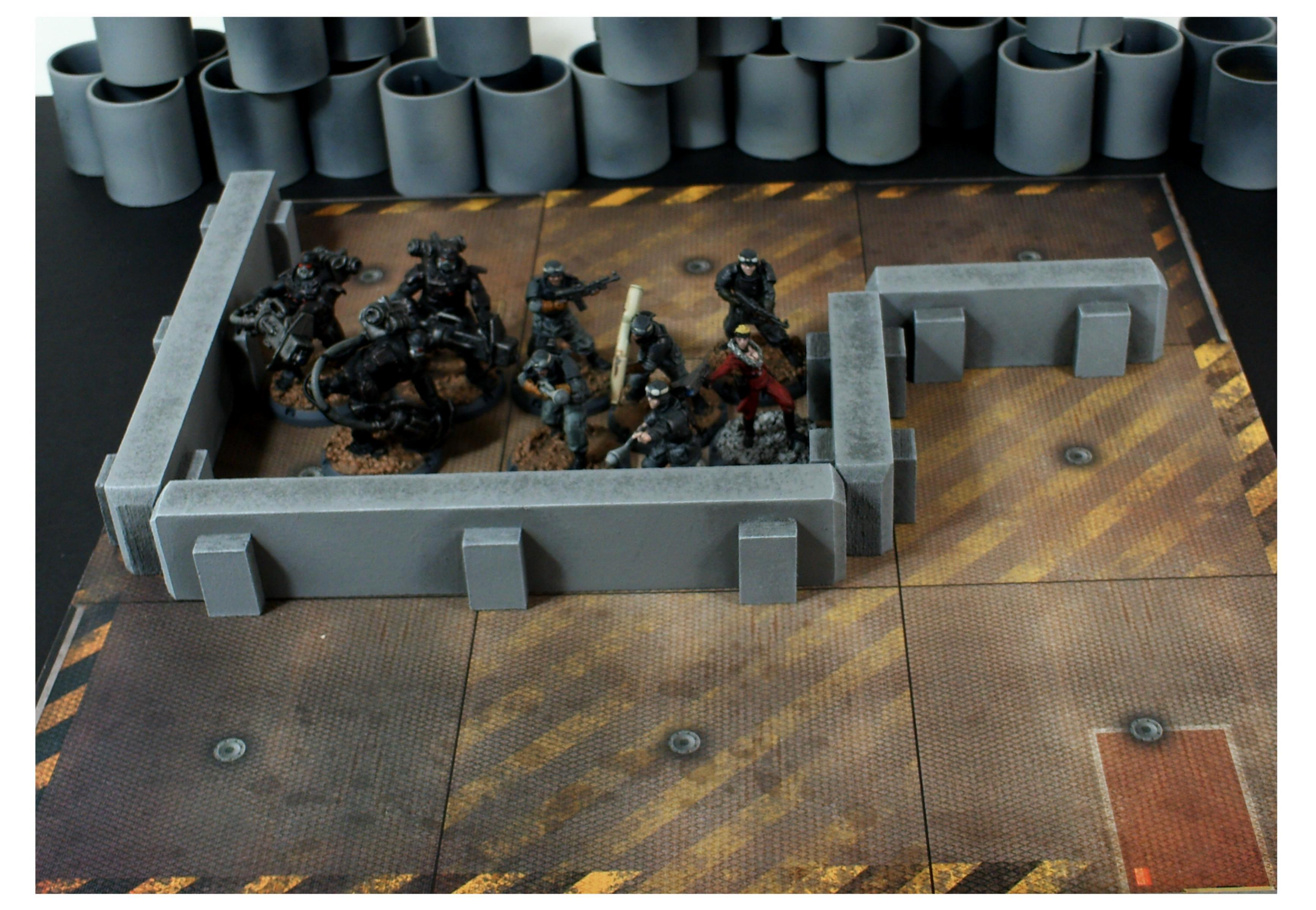 Dust Tactics, Necromunda, Terrain