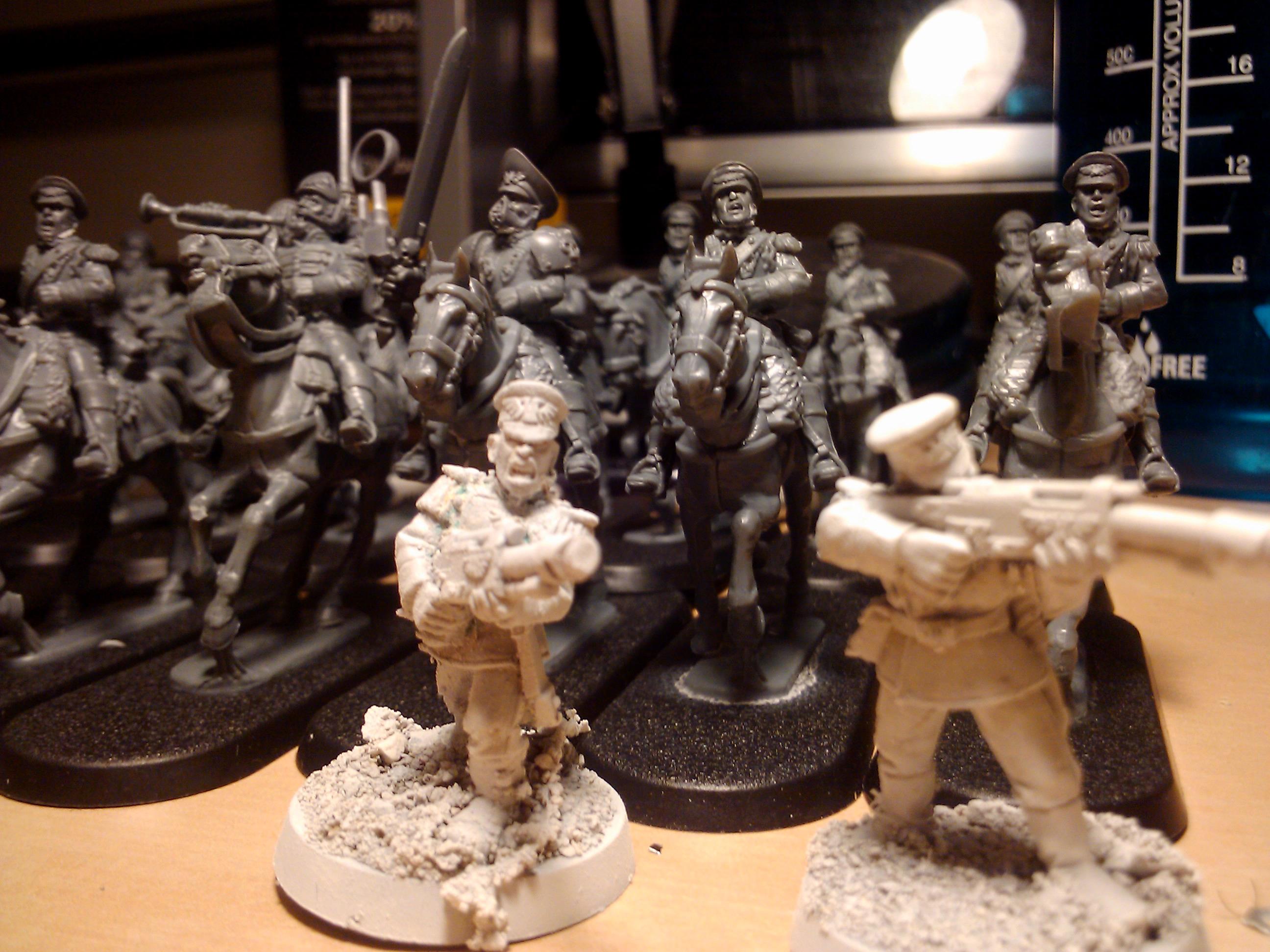 Conversion, Hobby Craft, Imperial Guard, Mordian Iron Guard, Paint Scheme, Warhammer 40,000