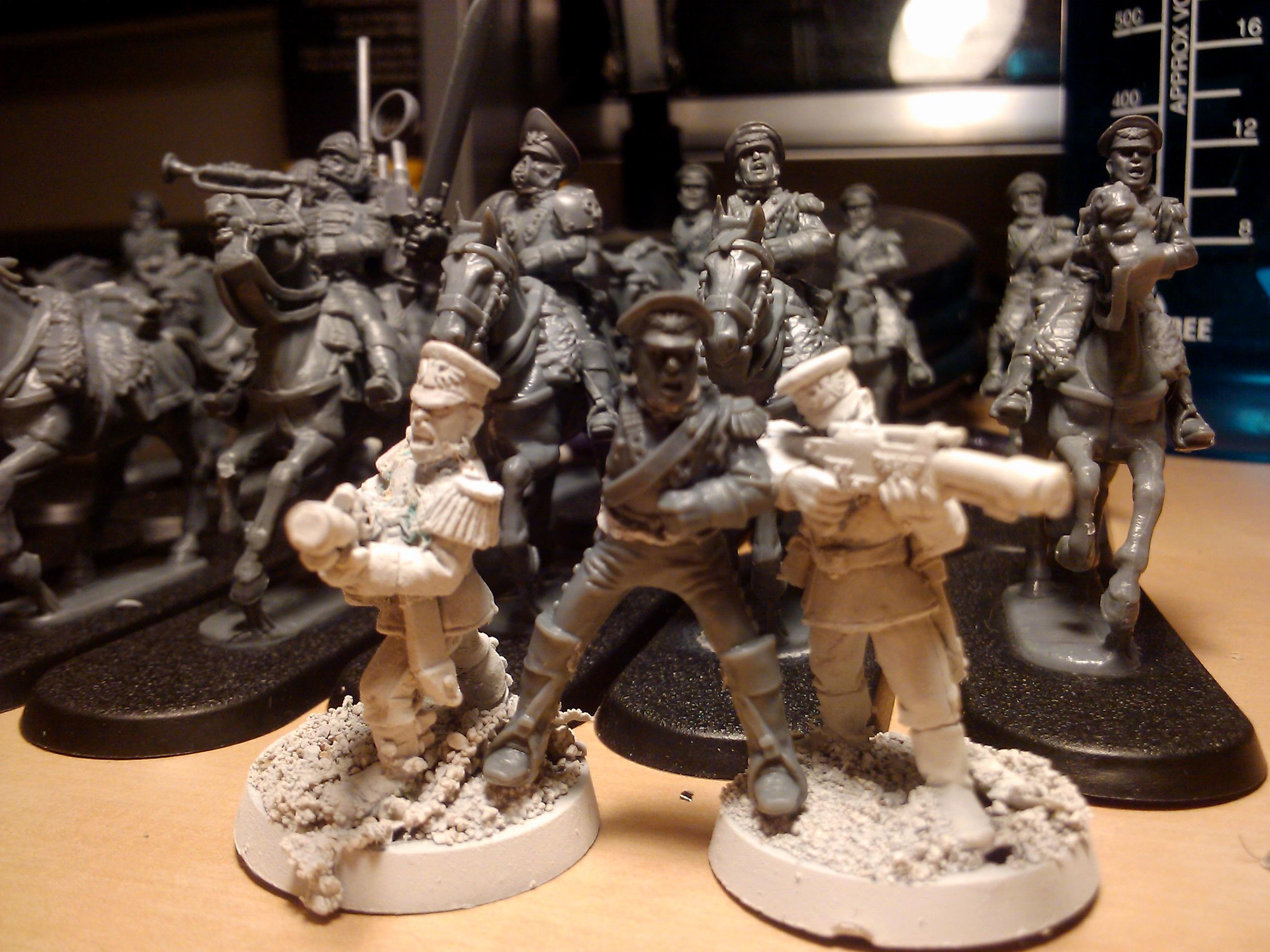 Conversion, Hobby Craft, Imperial Guard, Mordian Iron Guard, Paint Scheme, Warhammer 40,000
