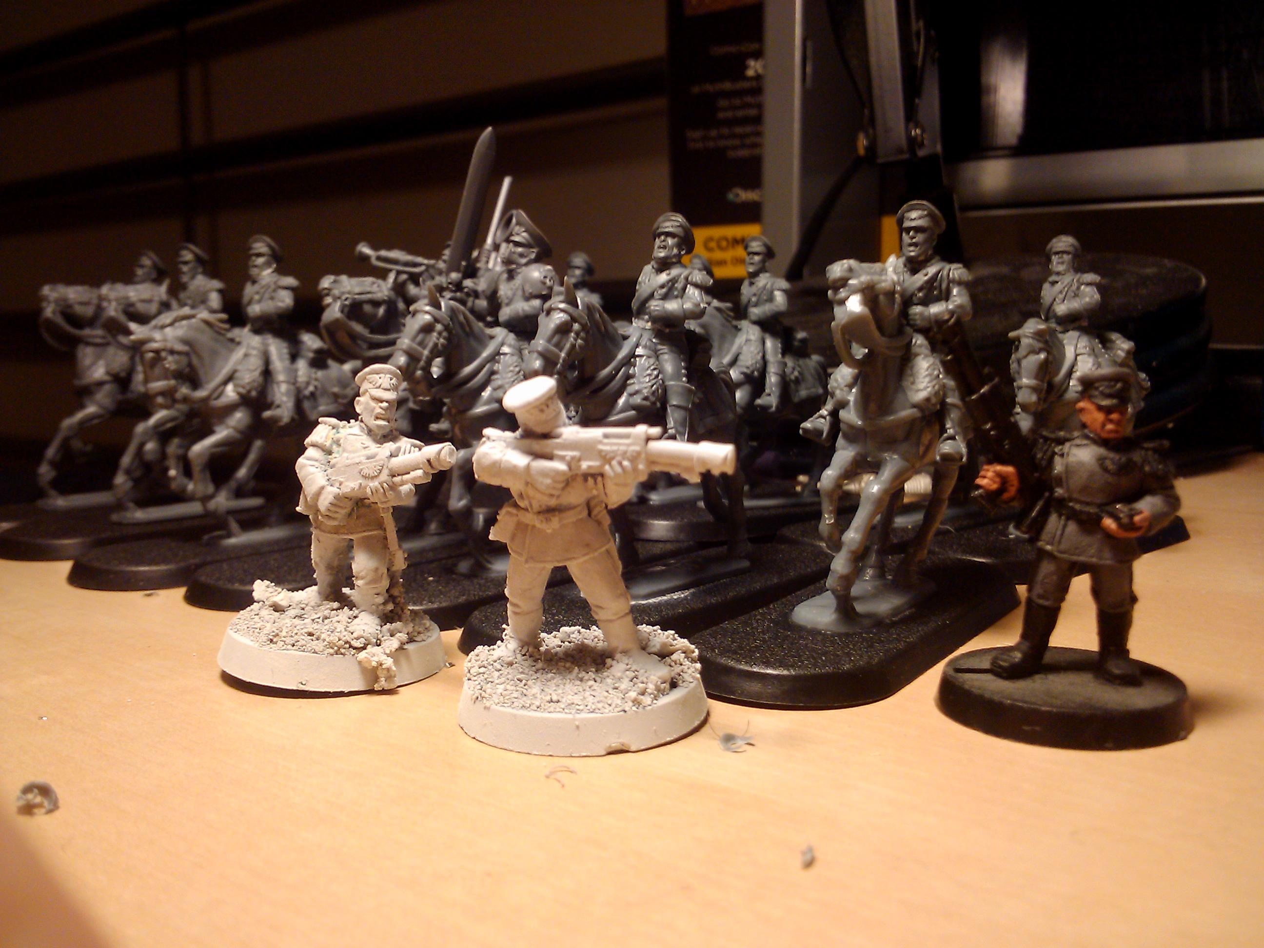 Conversion, Hobby Craft, Imperial Guard, Mordian Iron Guard, Paint Scheme, Warhammer 40,000