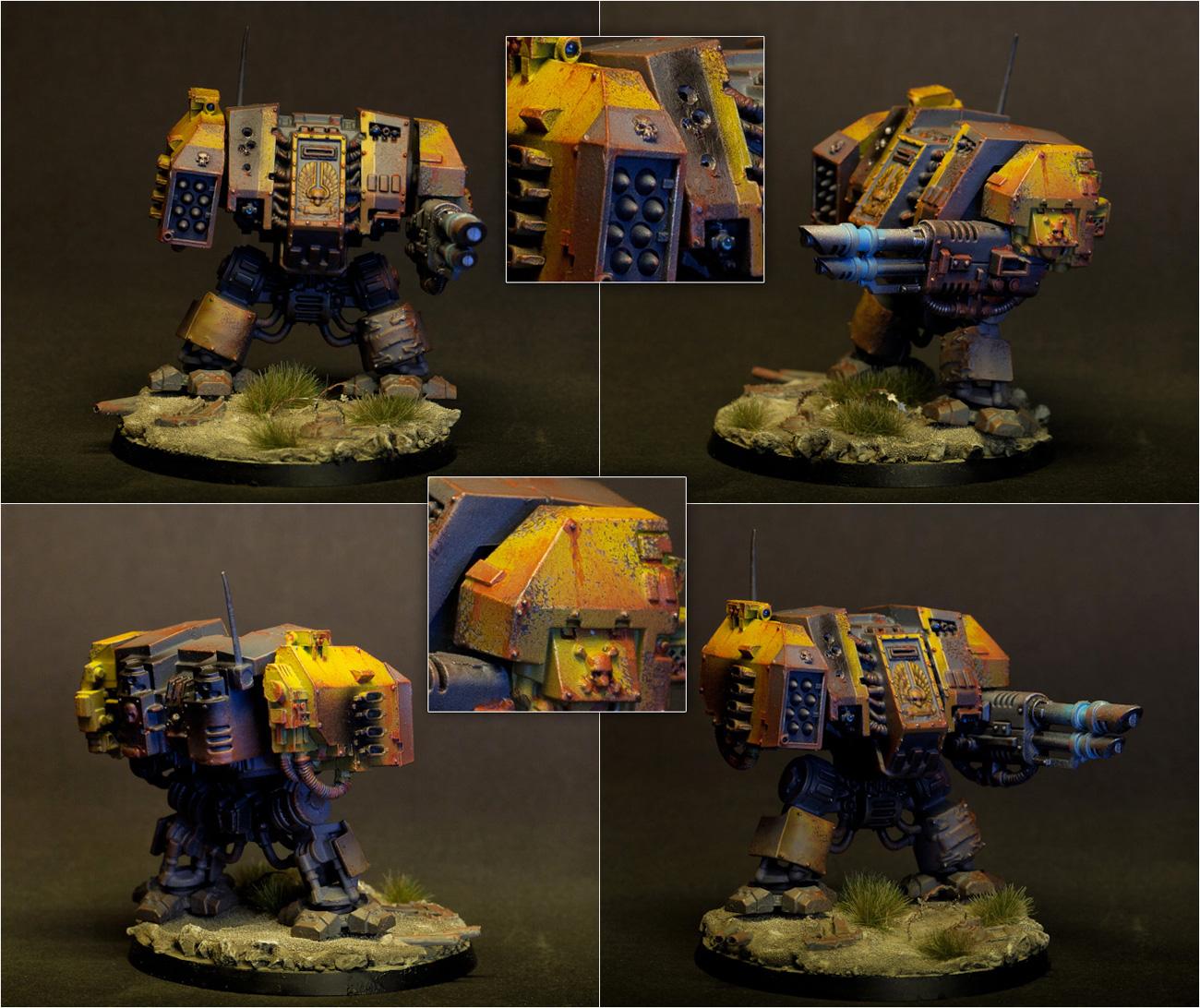 Assault On Black Reach, Dreadnought, Red Scorpions, Space Marines