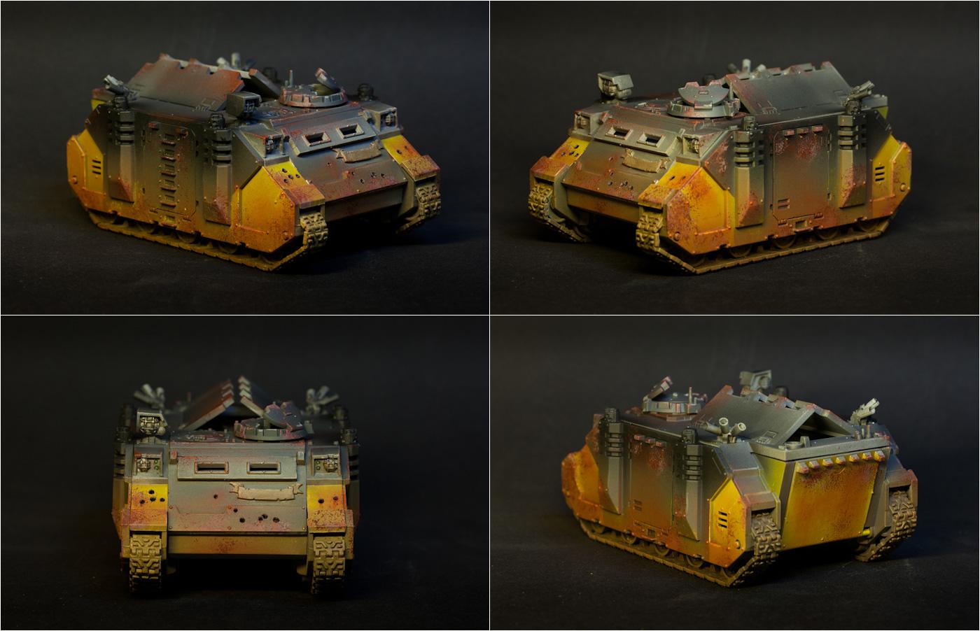 Red Scorpions, Rhino, Space Marines