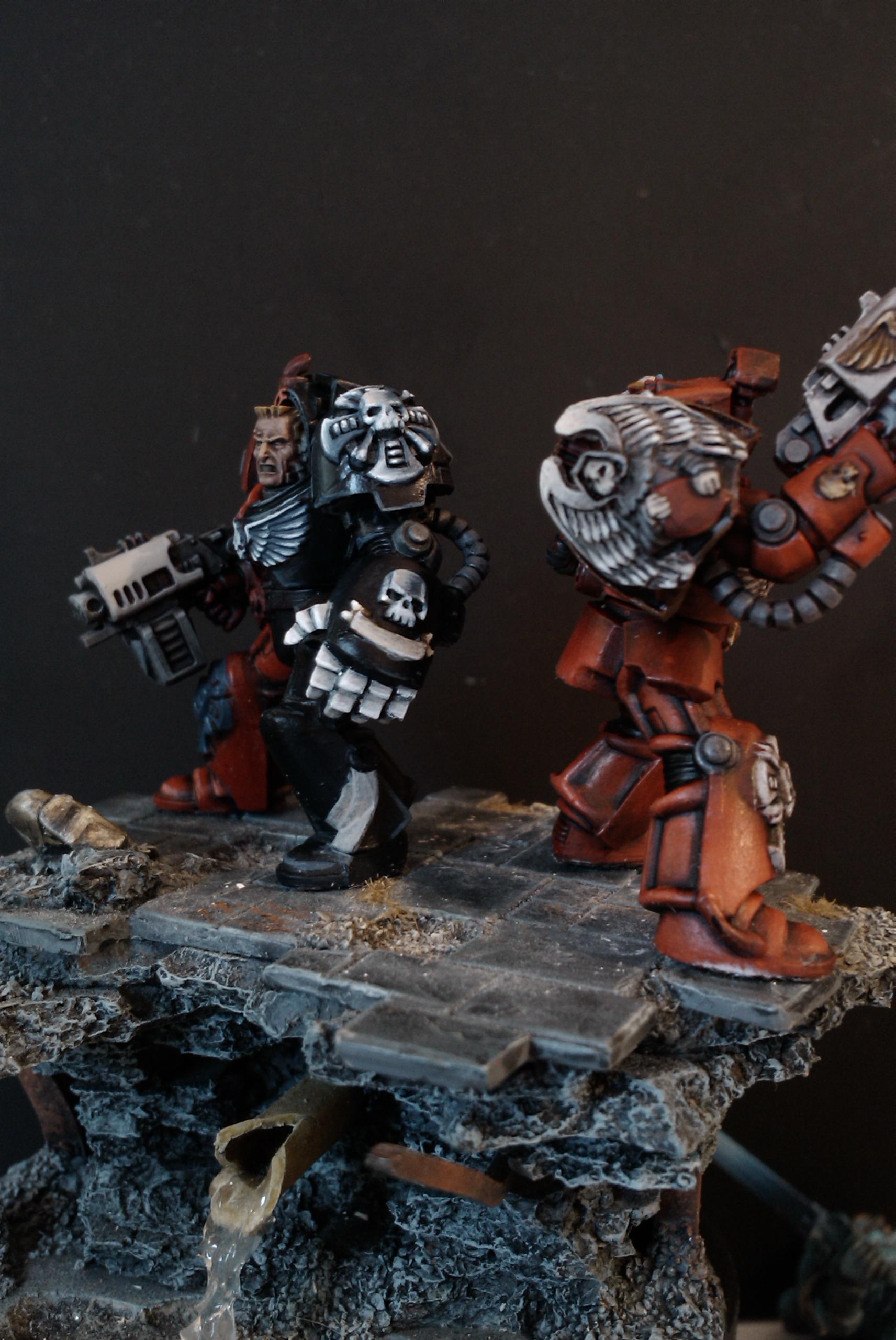 Blood Angels, Diorama, Terminator Armor