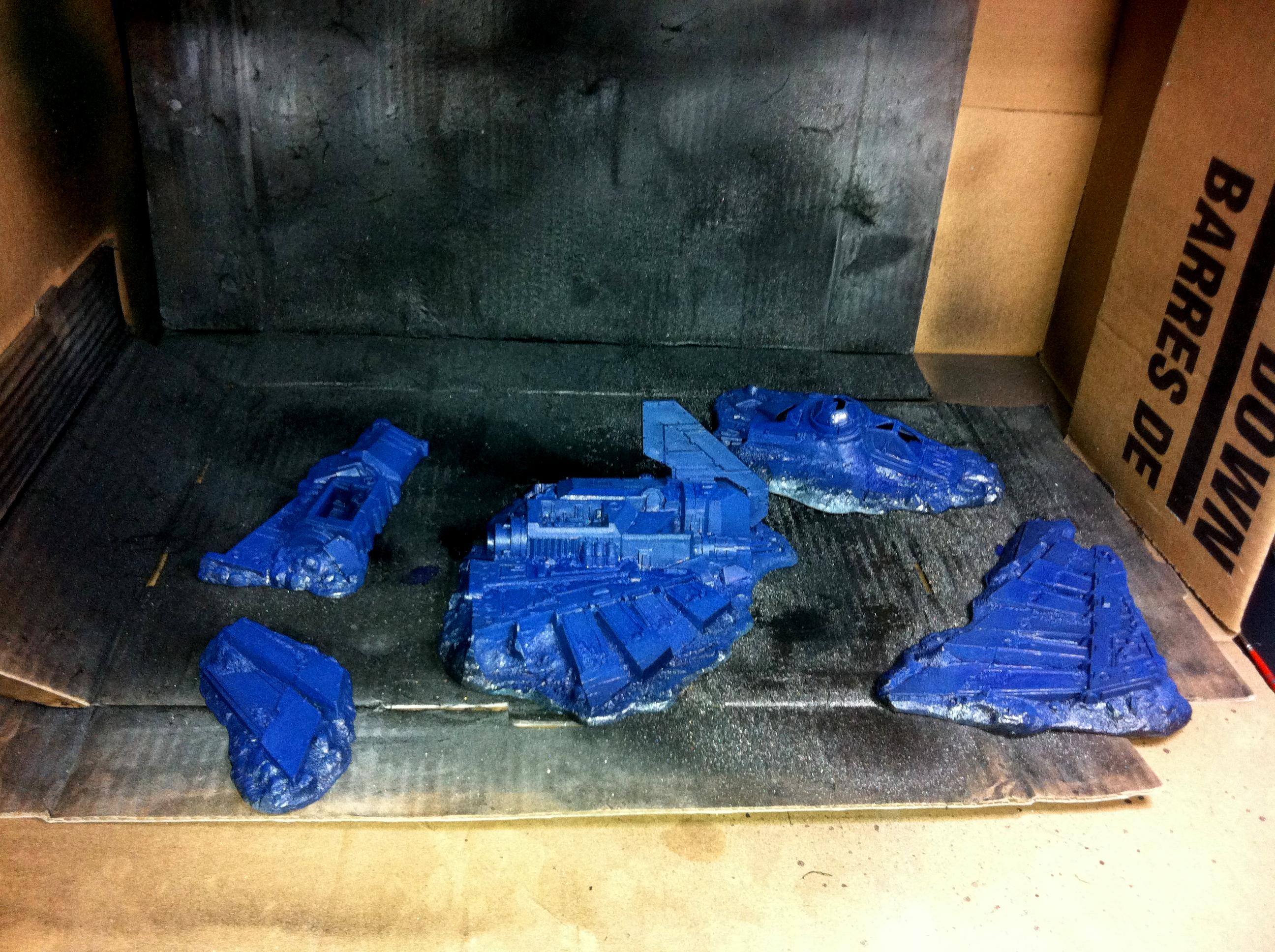Aquila, Terrain, Work In Progress, Wreck