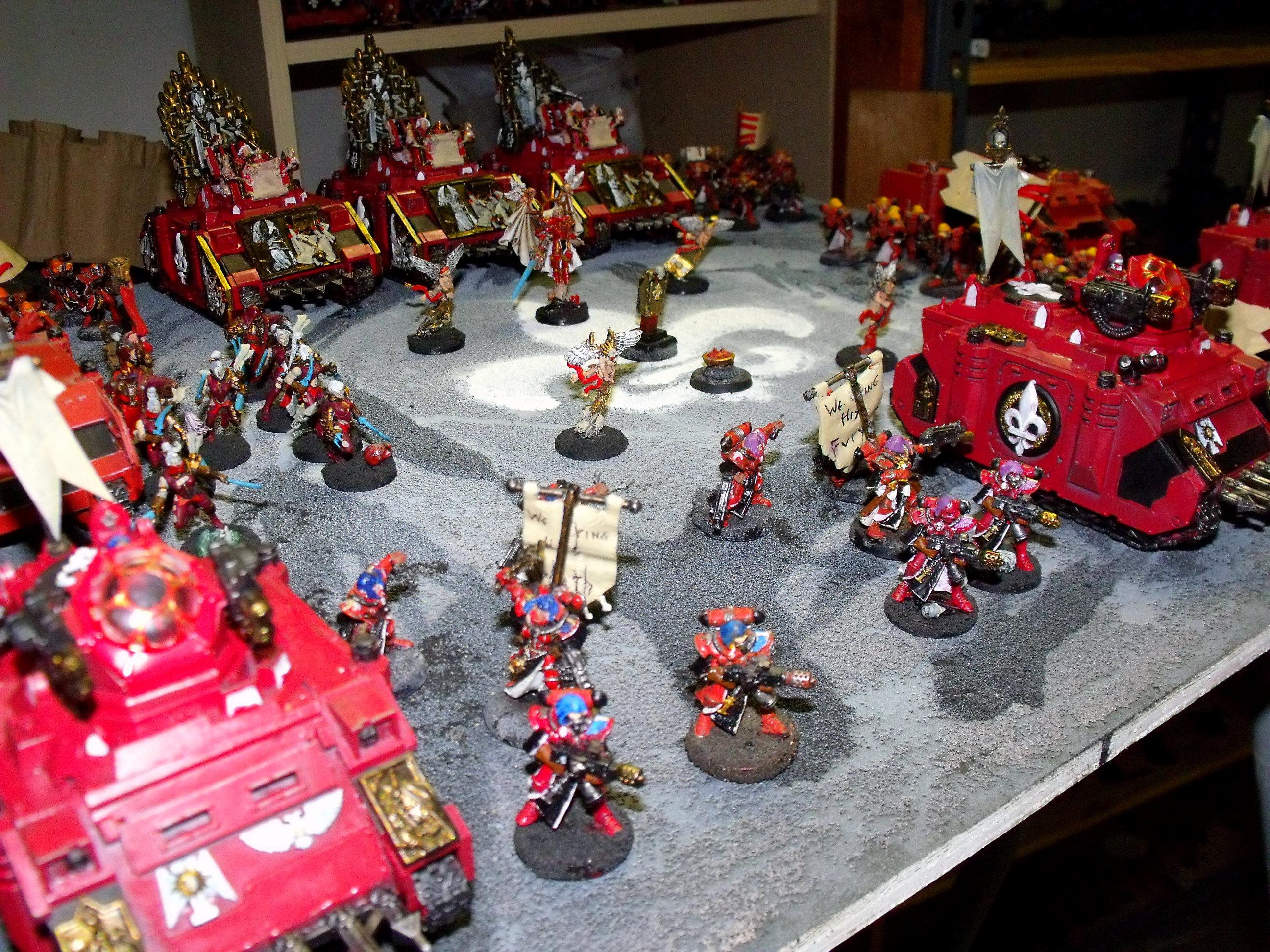 Sisters Of Battle All Red