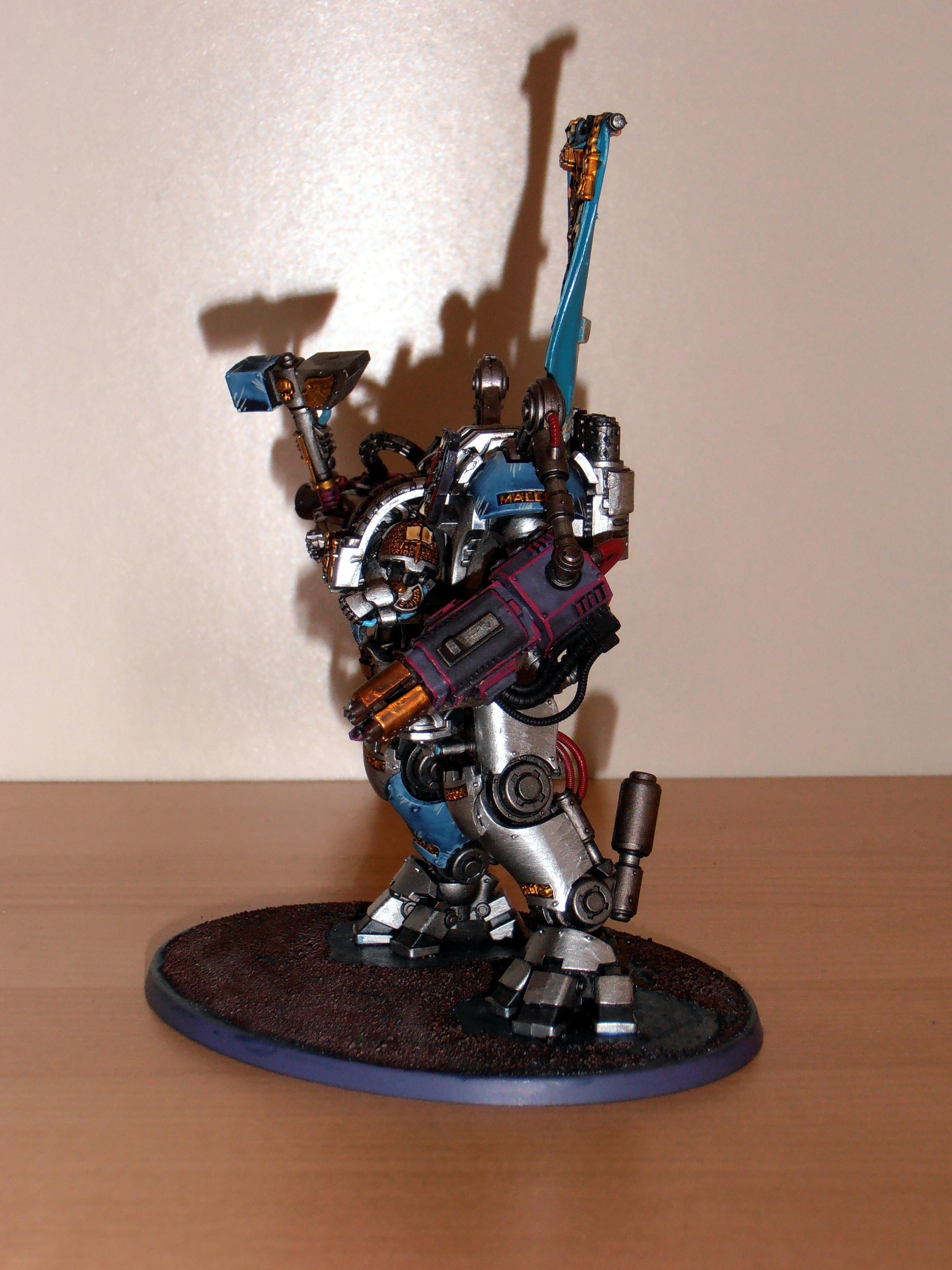 Banner, Dread Knight, Dreadknight, Dreadnought, Grey, Grey Knight Dreadknight, Knights, Monsterous Creature, Silver