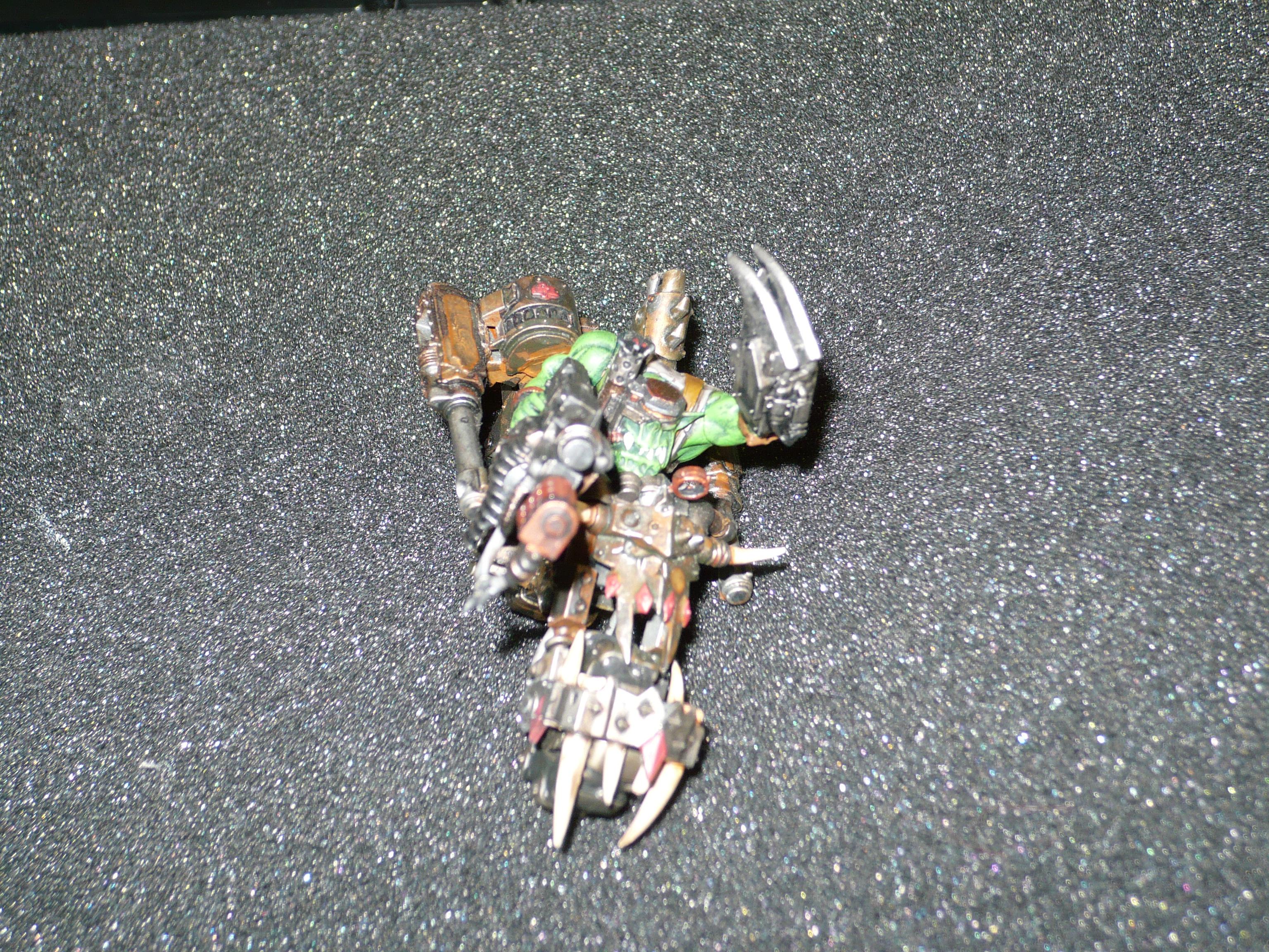 Bike, Nob, Orks, Warbike, Warbiker