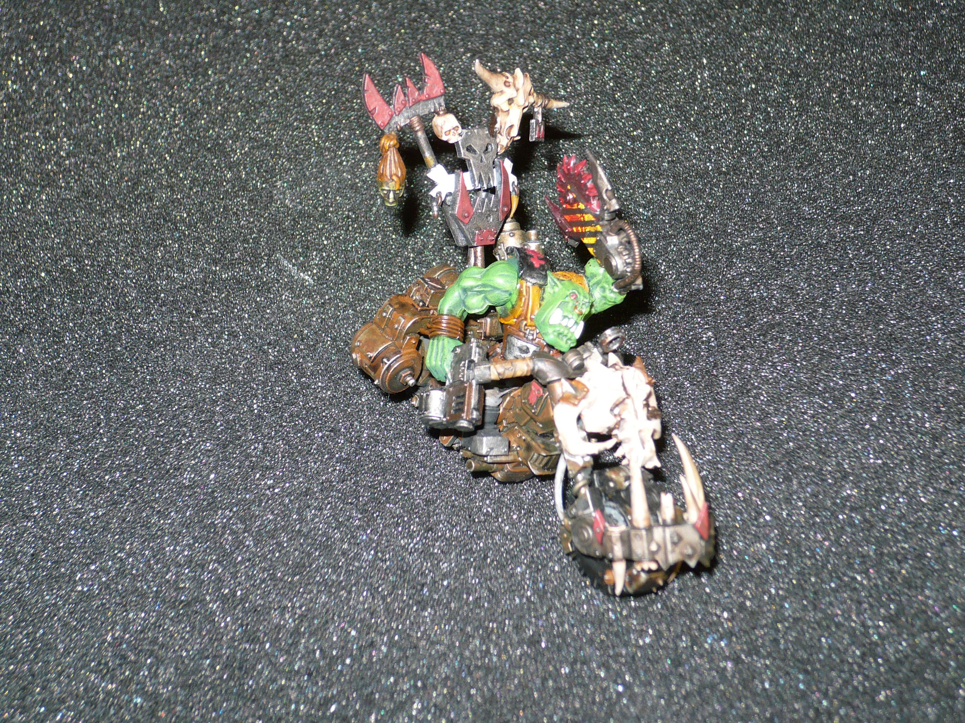 Bike, Nob, Orks, Warbike, Warbiker