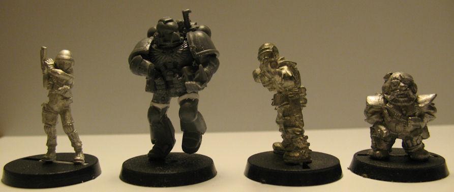 Space Marines, True Scale