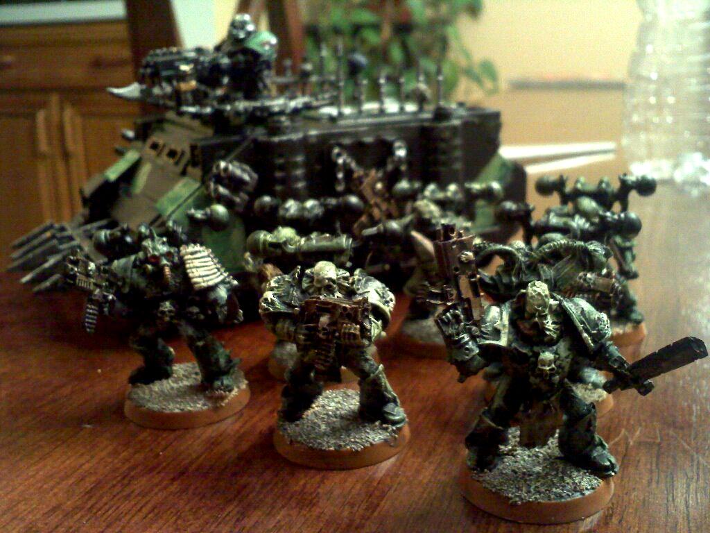 Bolters, Chaos, Chaos Space Marines, Chaos Undivided, Nurgle, Plague Marines, Rhino
